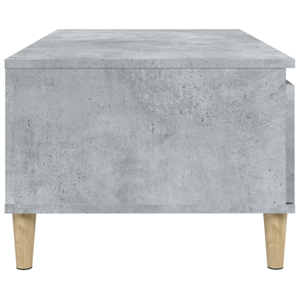 Măsuță de cafea, gri beton, 90x50x36,5 cm, lemn compozit GartenMobel Dekor