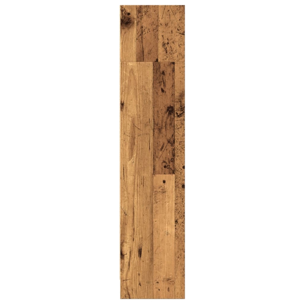 Bibliotecă, lemn vechi, 80x24x109 cm, lemn prelucrat GartenMobel Dekor
