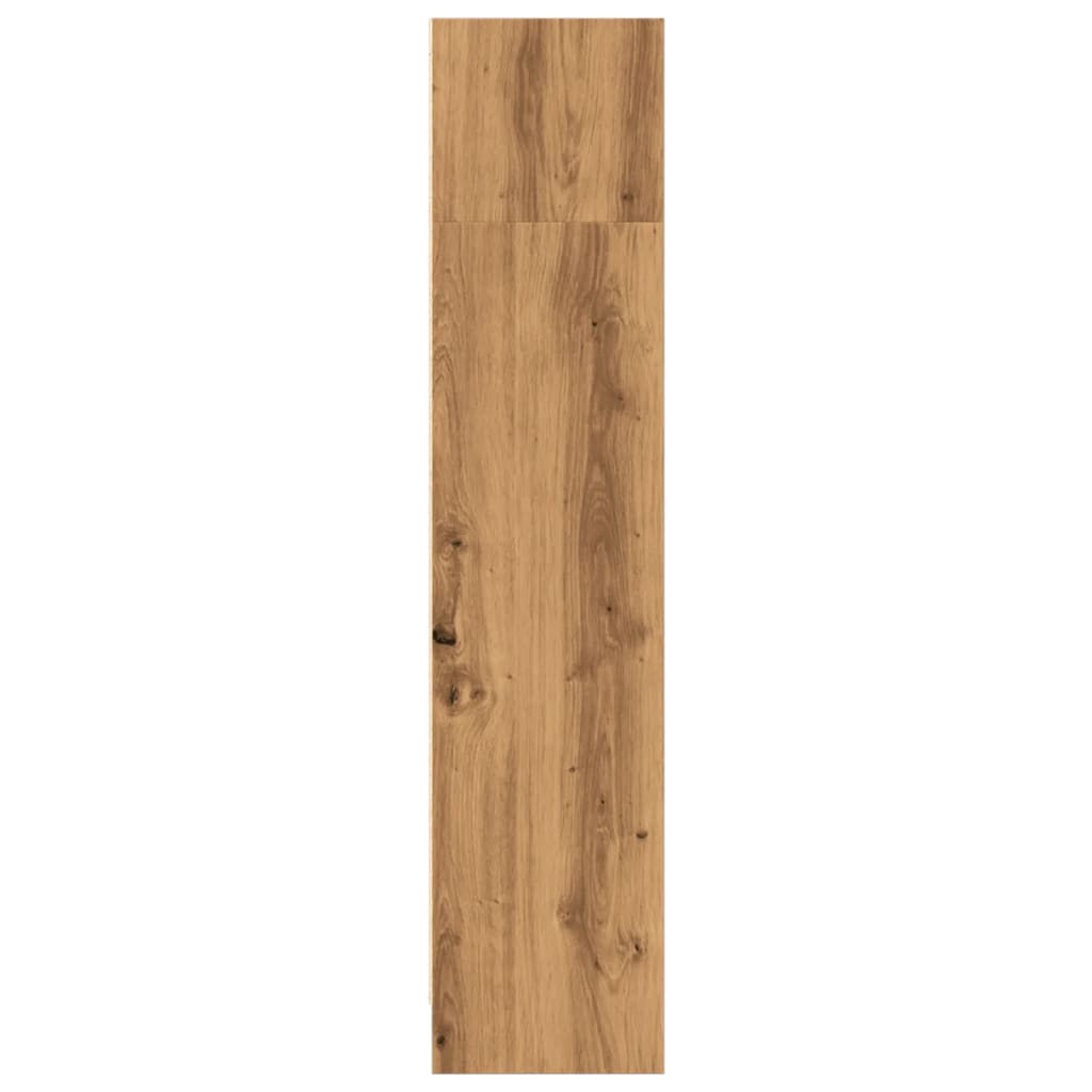 Bibliotecă, stejar artizanal, 80x24x109 cm, lemn prelucrat GartenMobel Dekor