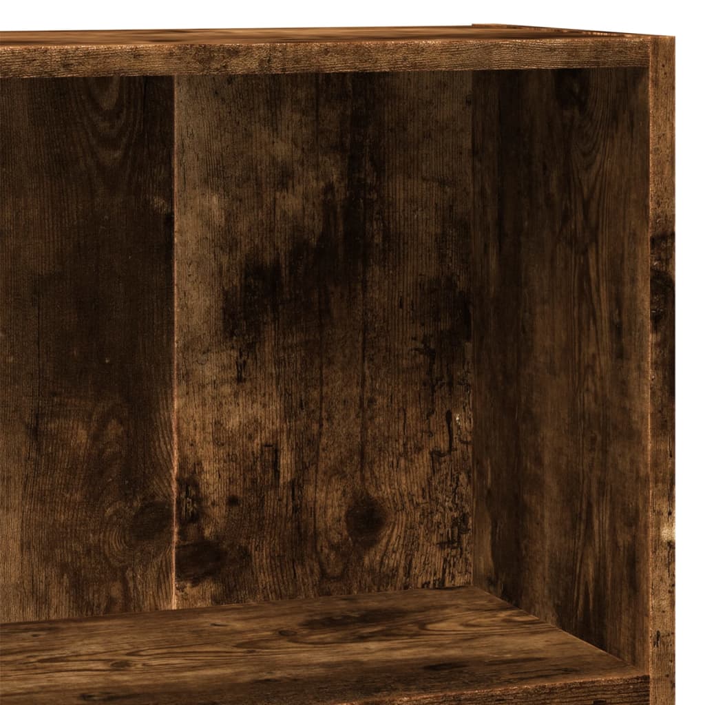 Bibliotecă, stejar fumuriu, 80x24x76 cm, lemn prelucrat GartenMobel Dekor