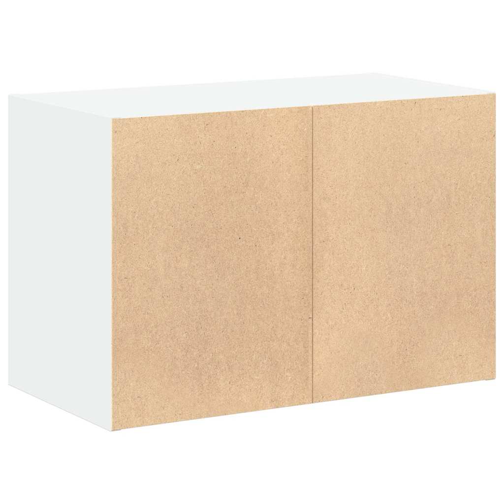 Dulap cu 2 sertare alb 60x31x40 cm lemn prelucrat GartenMobel Dekor
