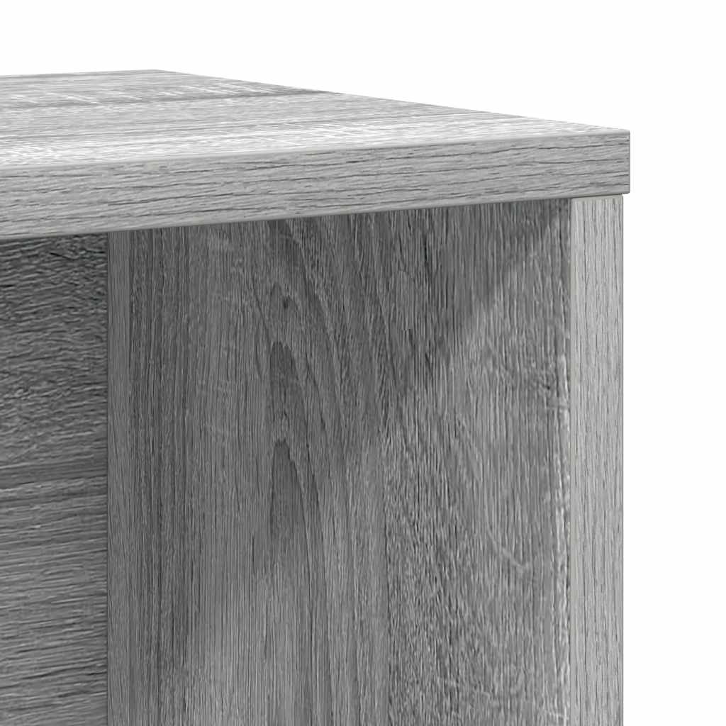 Bibliotecă, gri sonoma, 60x24x101,5 cm, lemn prelucrat GartenMobel Dekor