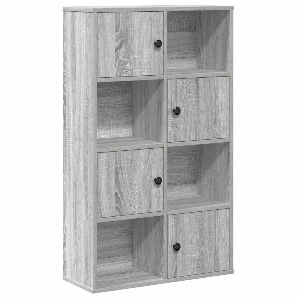Bibliotecă, gri sonoma, 60x24x101,5 cm, lemn prelucrat GartenMobel Dekor