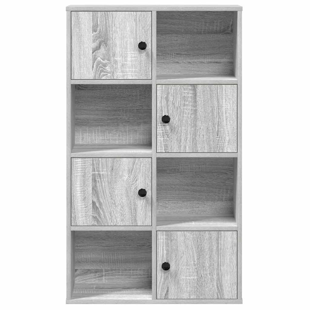 Bibliotecă, gri sonoma, 60x24x101,5 cm, lemn prelucrat GartenMobel Dekor