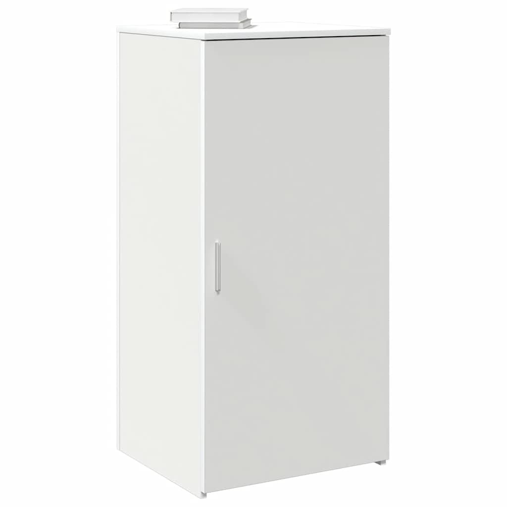 Dulap de depozitare alb 50x45x103,5 cm din lemn prelucrat GartenMobel Dekor