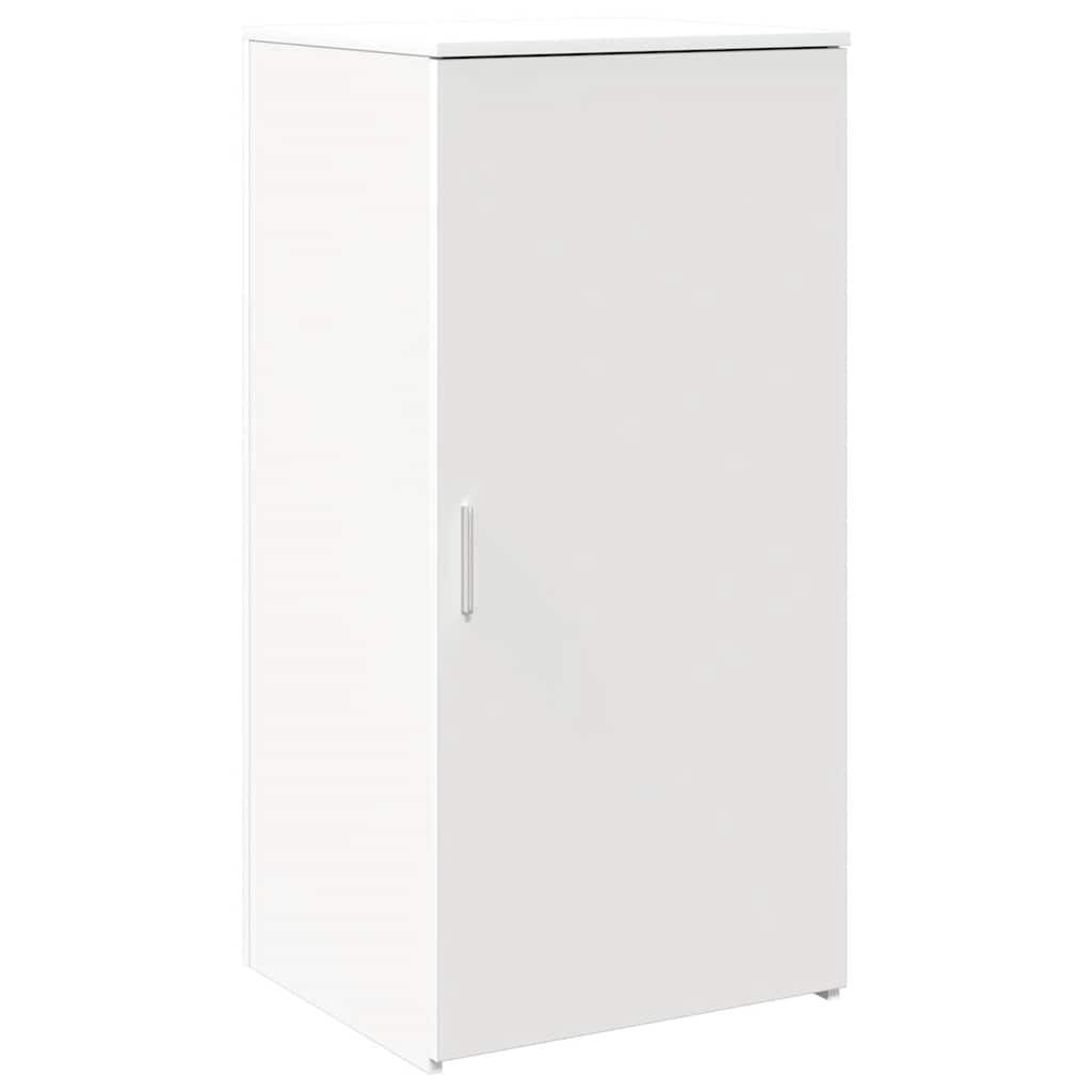 Dulap de depozitare alb 50x45x103,5 cm din lemn prelucrat GartenMobel Dekor