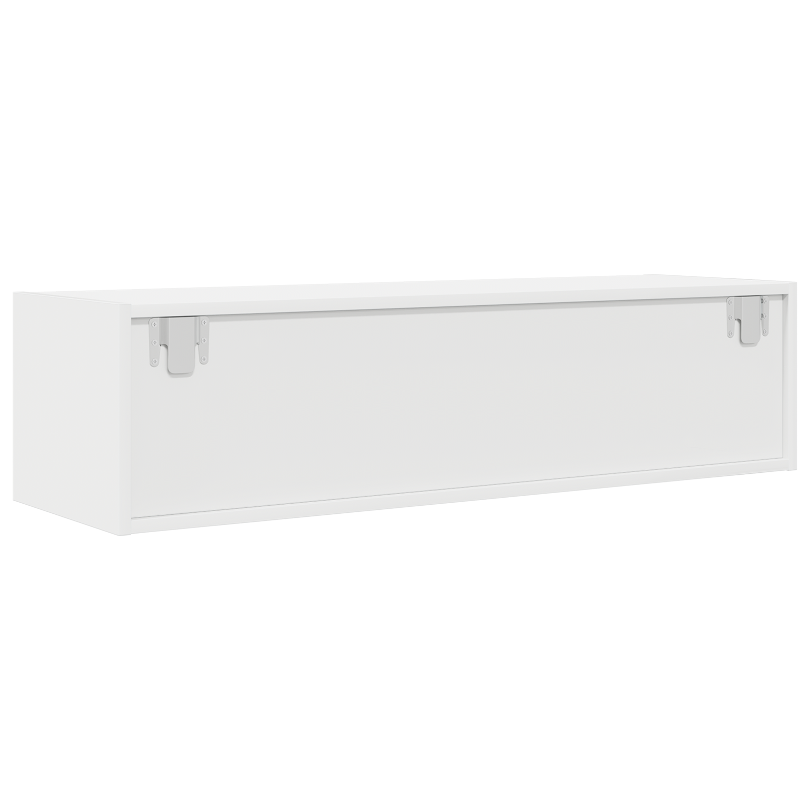 Dulap TV, alb, 100x31x25,5 cm, lemn prelucrat GartenMobel Dekor