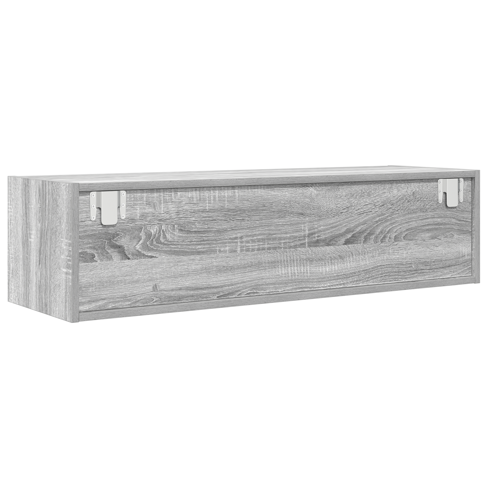 Dulap TV, gri sonoma, 100x31x25,5 cm, lemn prelucrat GartenMobel Dekor