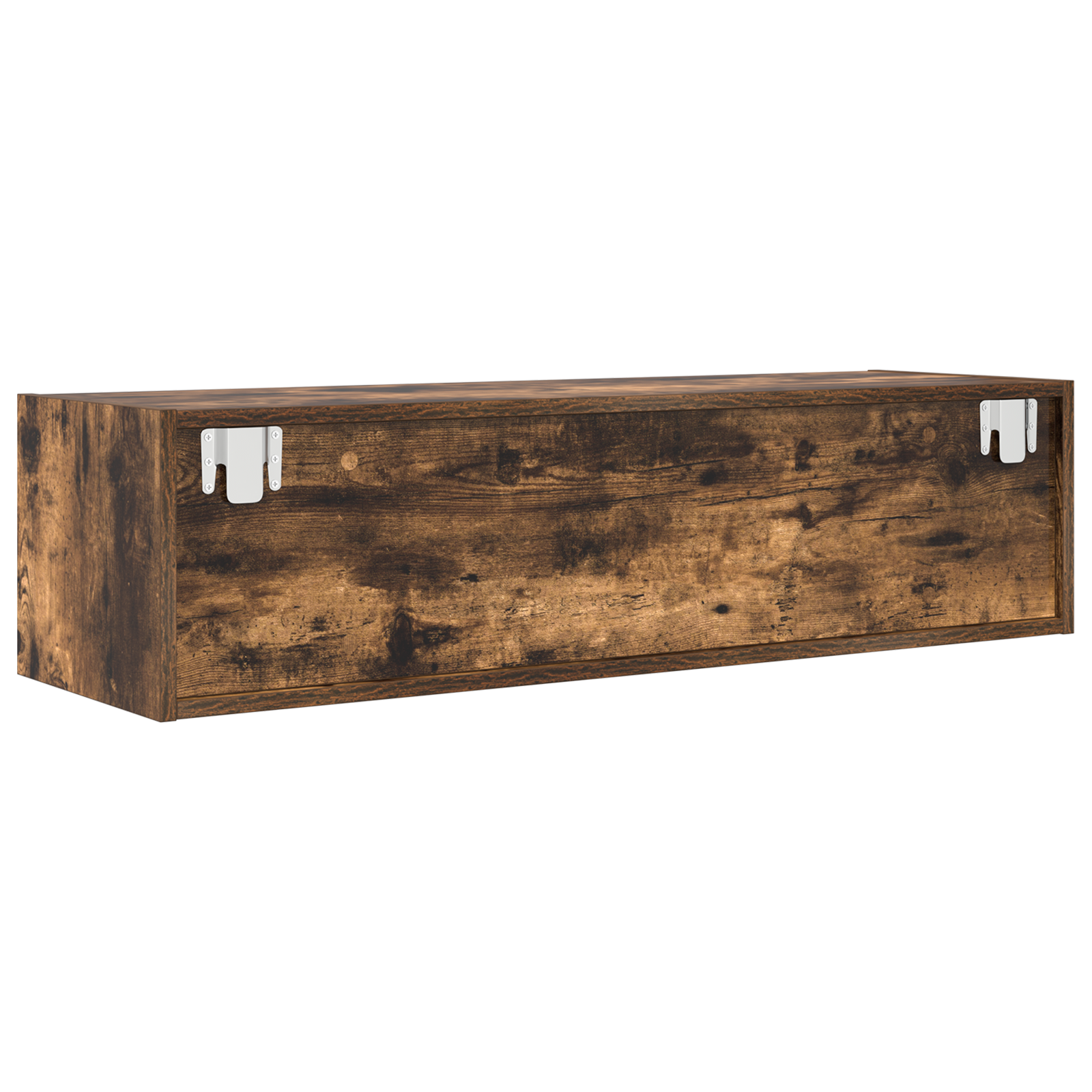Dulap TV, stejar fumuriu, 100x31x25,5 cm, lemn prelucrat GartenMobel Dekor