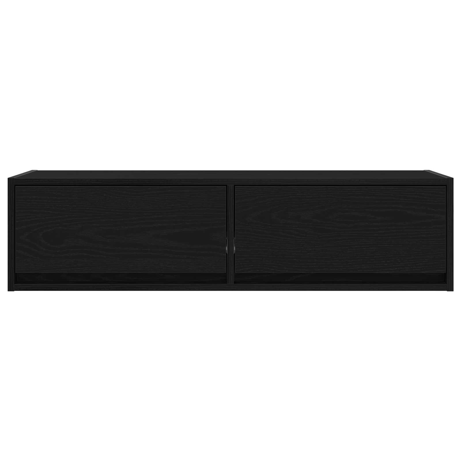 Dulap TV, stejar negru, 100x31x25,5 cm, lemn prelucrat GartenMobel Dekor