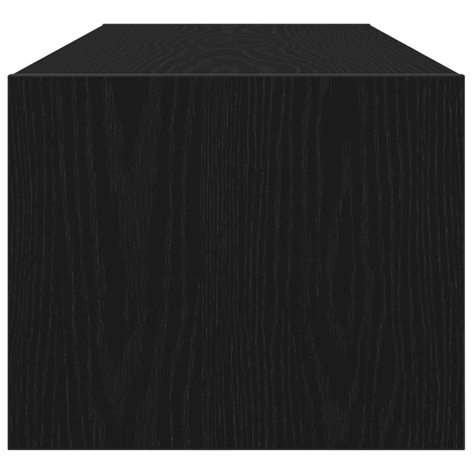 Dulap TV, stejar negru, 100x31x25,5 cm, lemn prelucrat GartenMobel Dekor