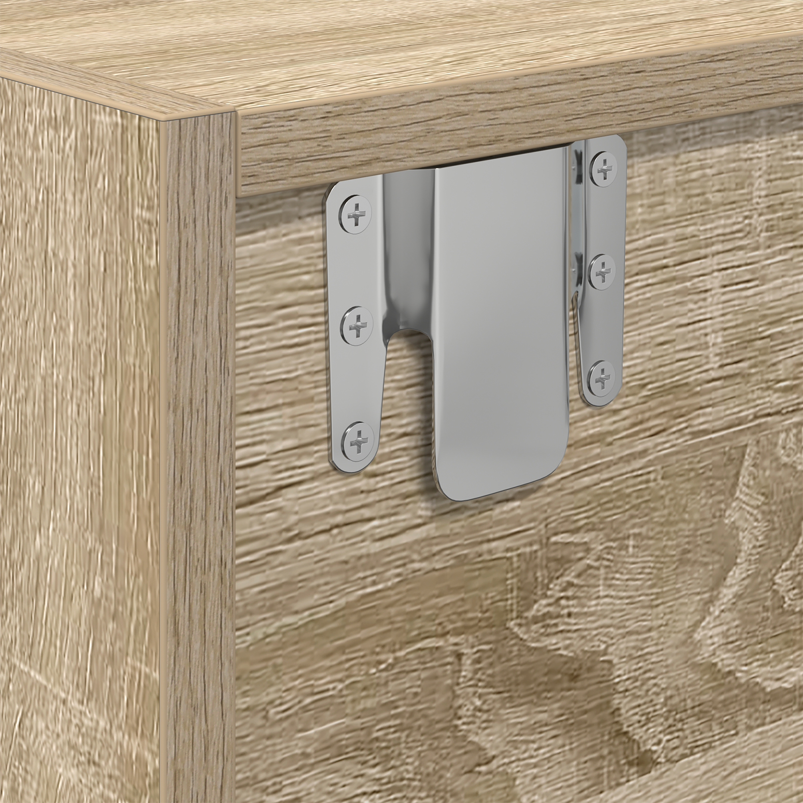 Dulap TV, stejar sonoma, 100x31x25,5 cm, lemn prelucrat GartenMobel Dekor