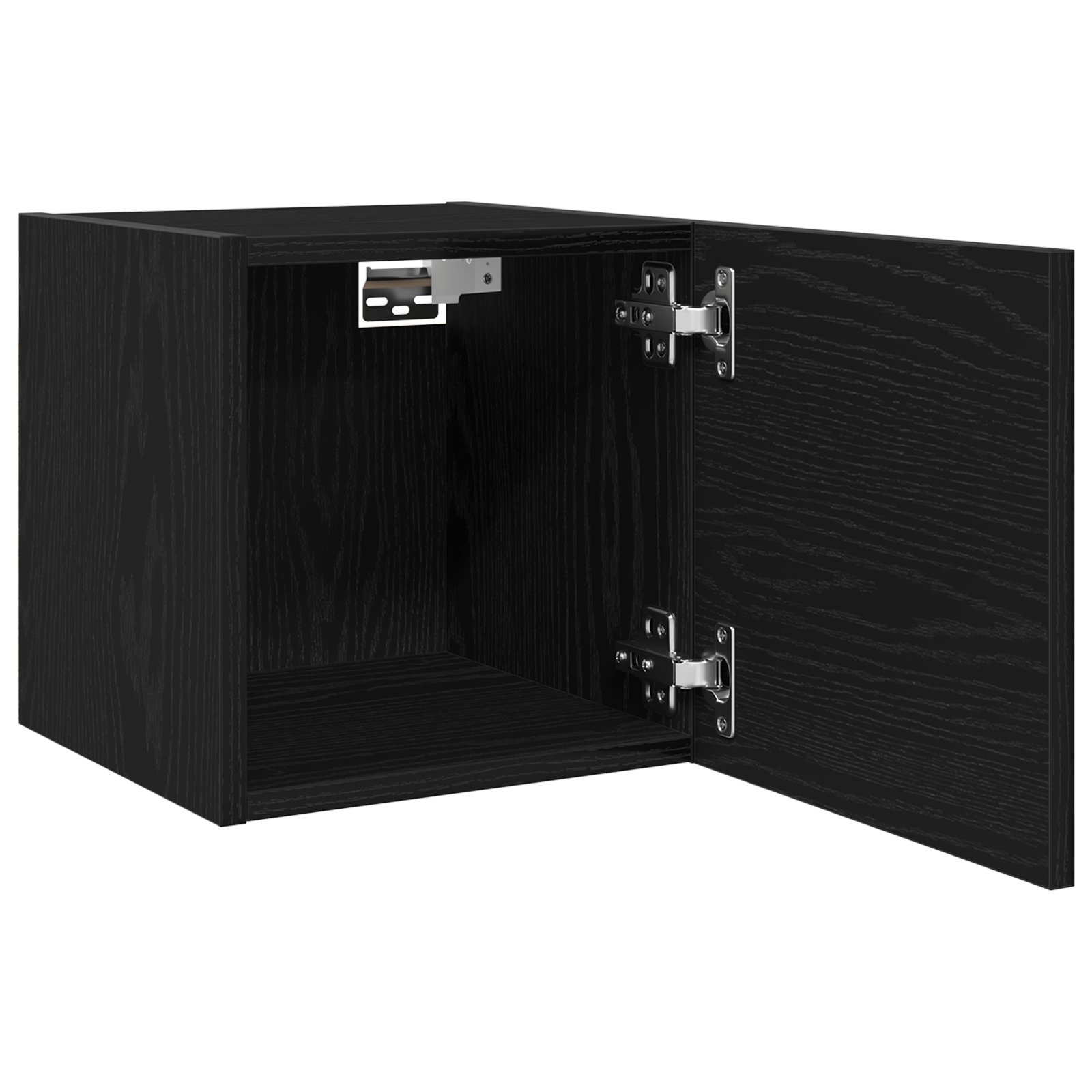 Dulap TV de perete, stejar negru, 30,5x30x30 cm GartenMobel Dekor