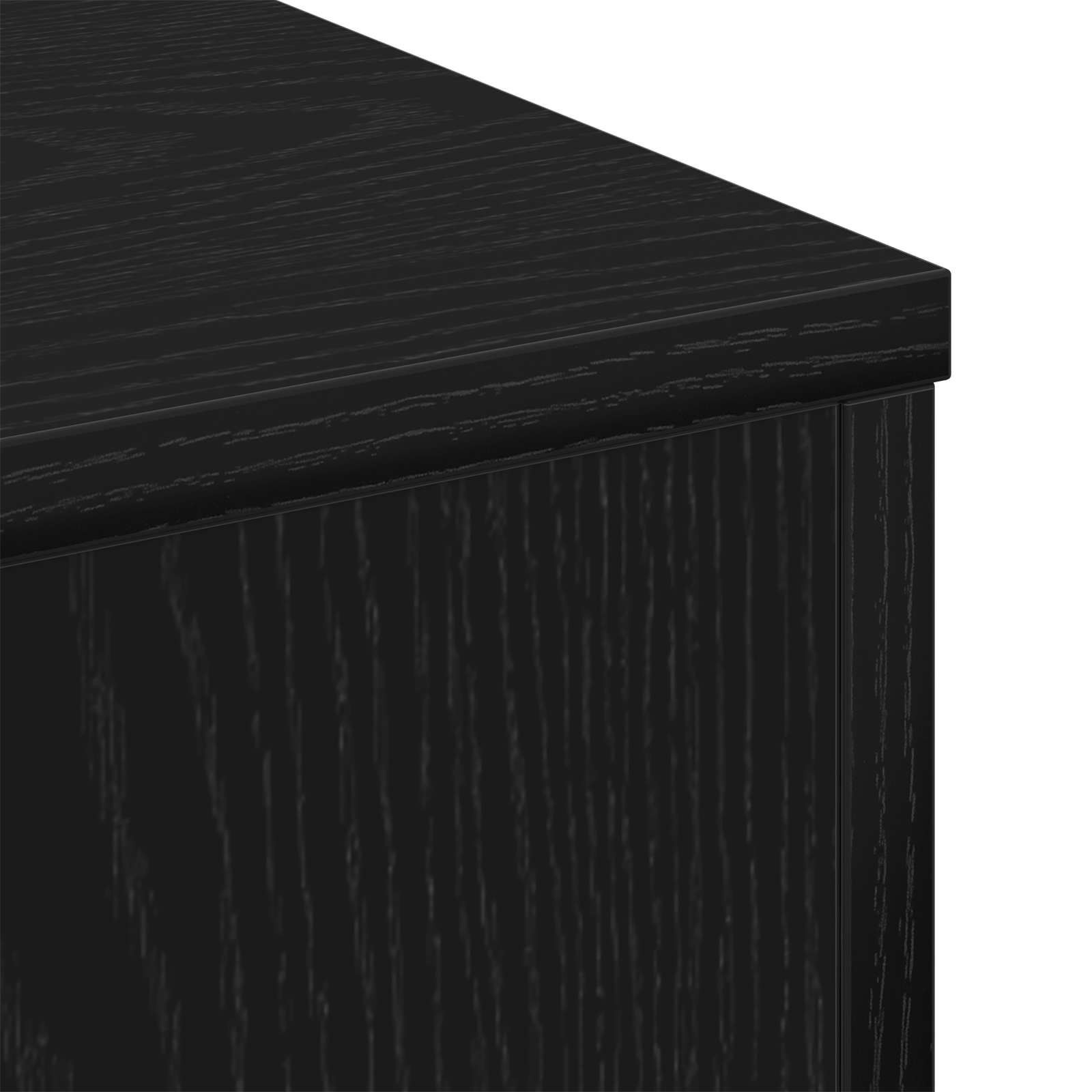 Mese de cafea  din lemn ingineresc, negre, 60 x 60 x 31,5 cm GartenMobel Dekor