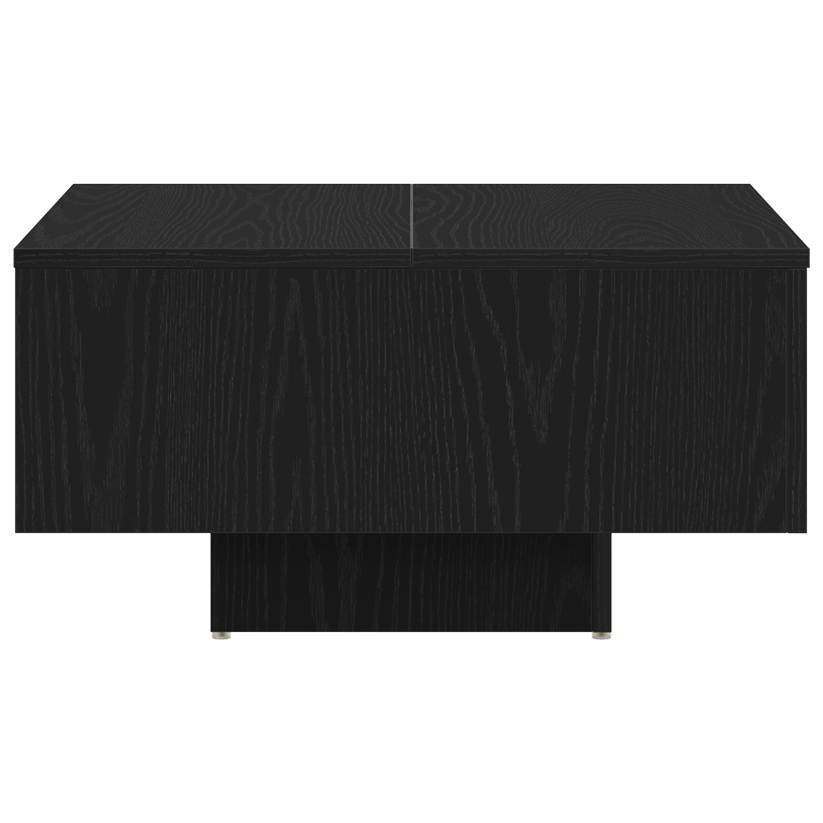 Mese de cafea  din lemn ingineresc, negre, 60 x 60 x 31,5 cm GartenMobel Dekor
