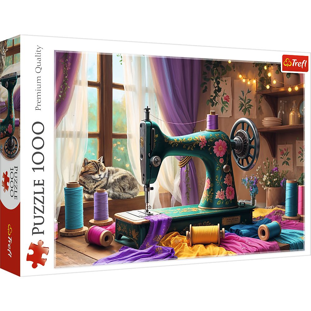 PUZZLE TREFL 1000 ATELIERUL DE CUSUT SuperHeroes ToysZone
