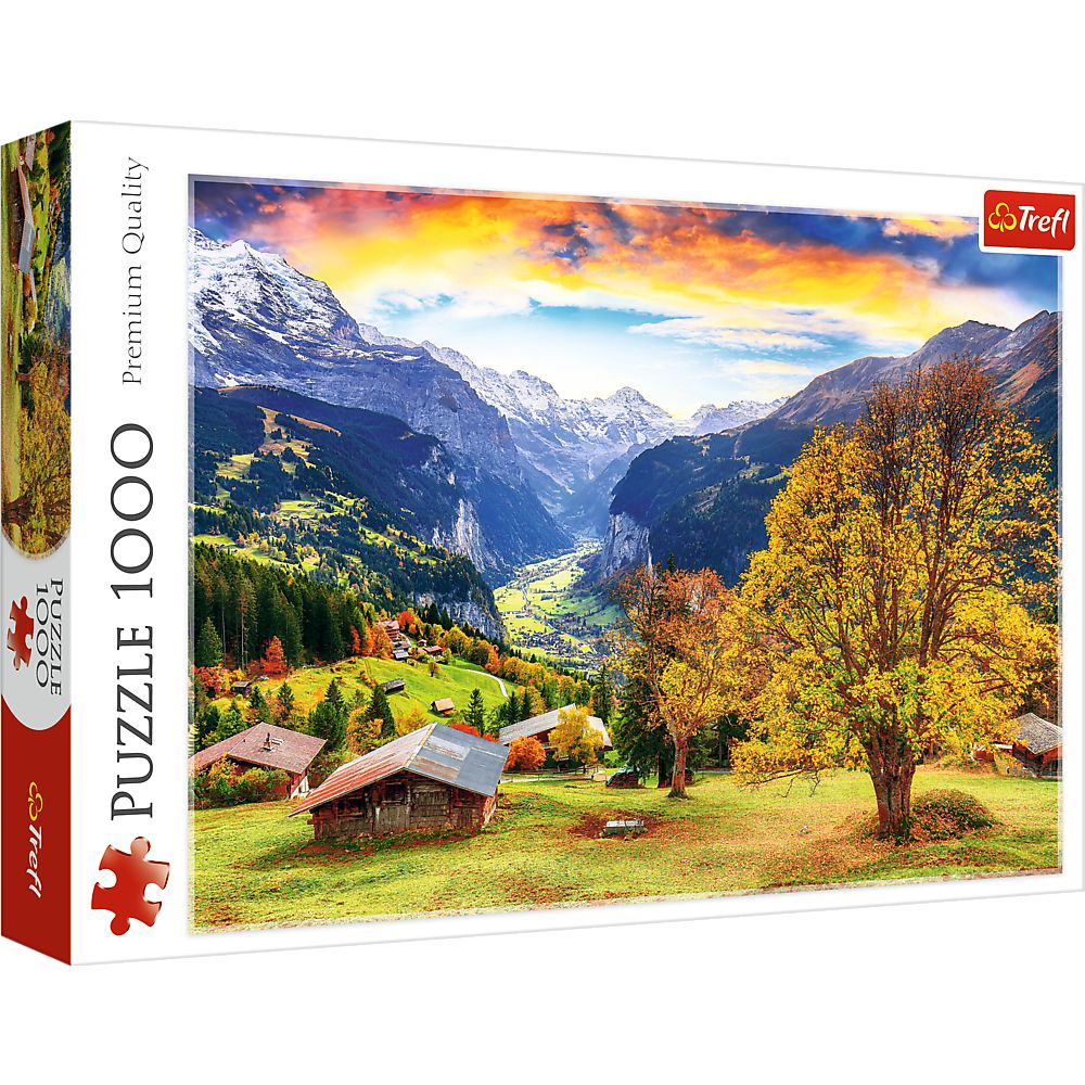 PUZZLE TREFL 1000 SAT ALPIN PITORESC SuperHeroes ToysZone