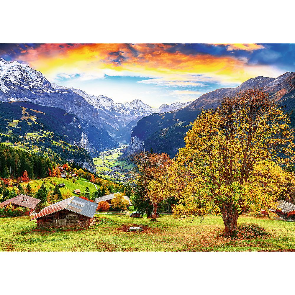 PUZZLE TREFL 1000 SAT ALPIN PITORESC SuperHeroes ToysZone