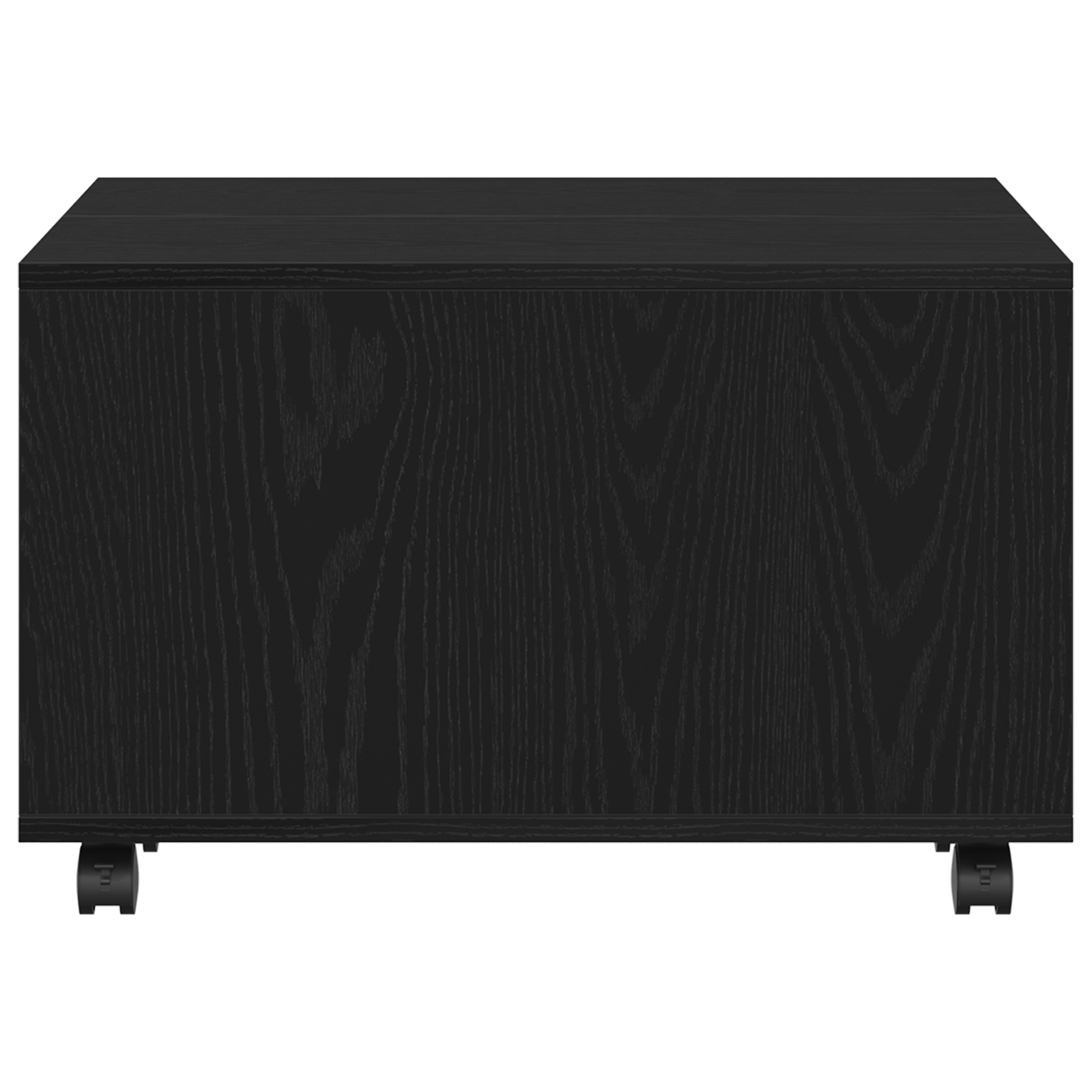masă de cafea  Negru Stejar 60x60x38 cm din Lemn Compozit GartenMobel Dekor