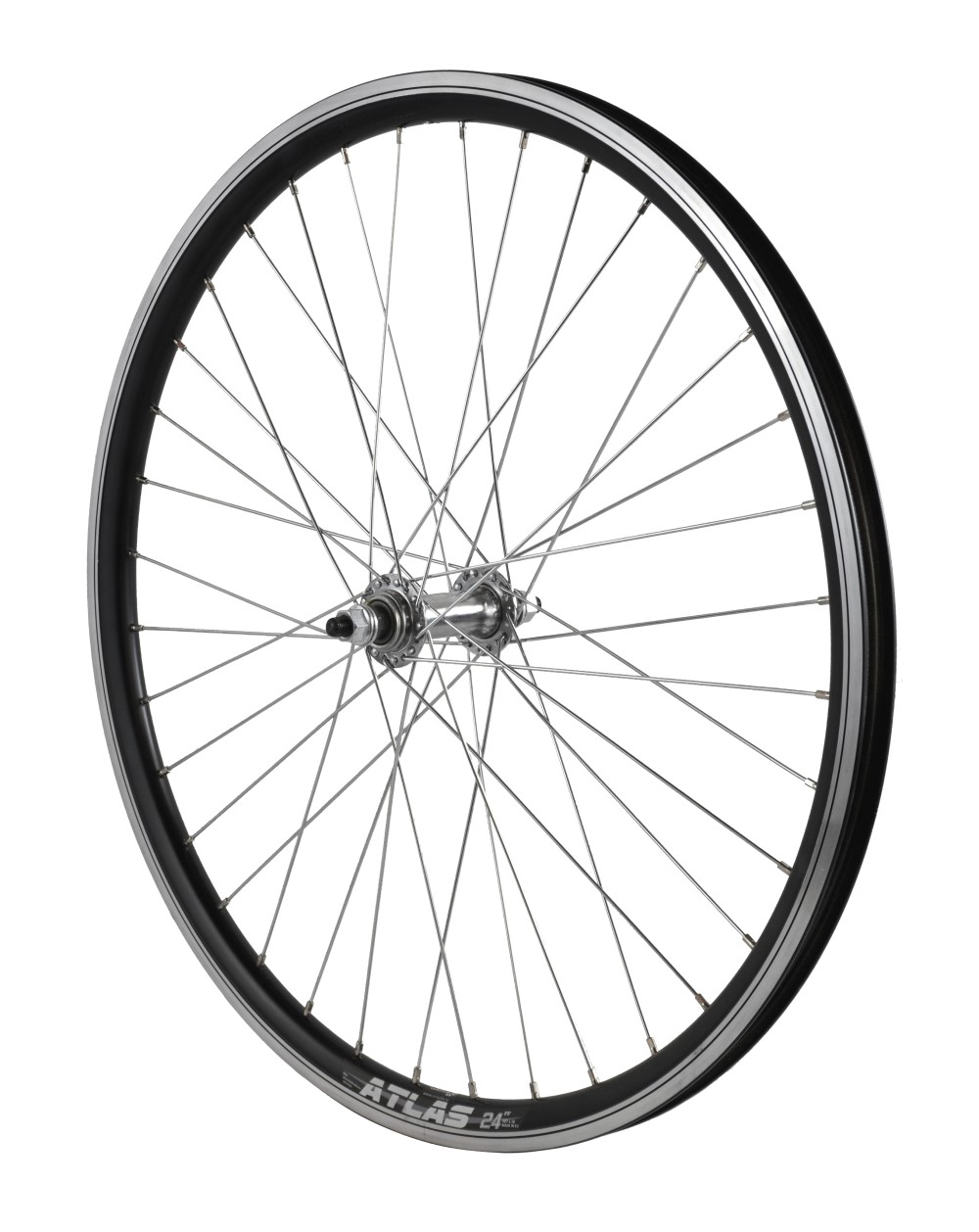 Roata Fata Bicicleta Cerurim 24 Inch, 36H, 507 x 18, Negru Ultimate FactoryBikes