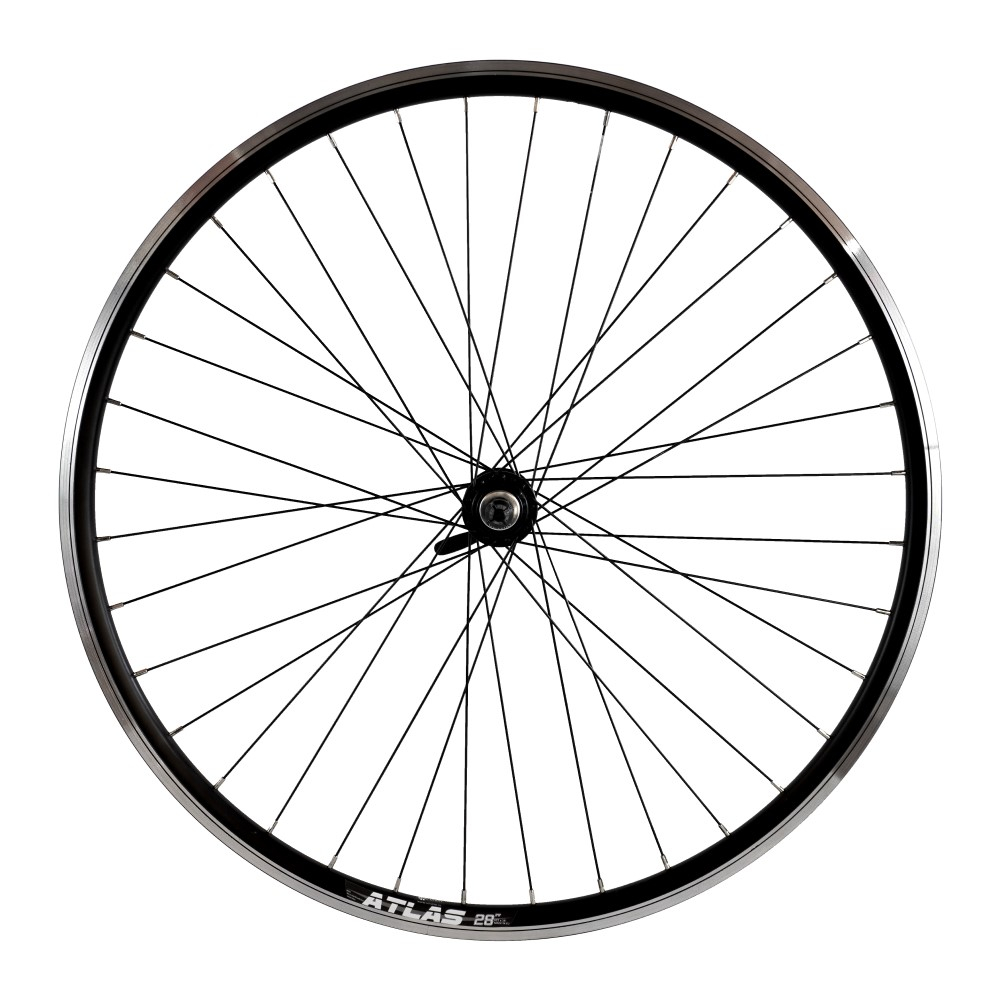 Roata Spate Bicicleta Cerurim 28 Inch, 32H, Negru Ultimate FactoryBikes