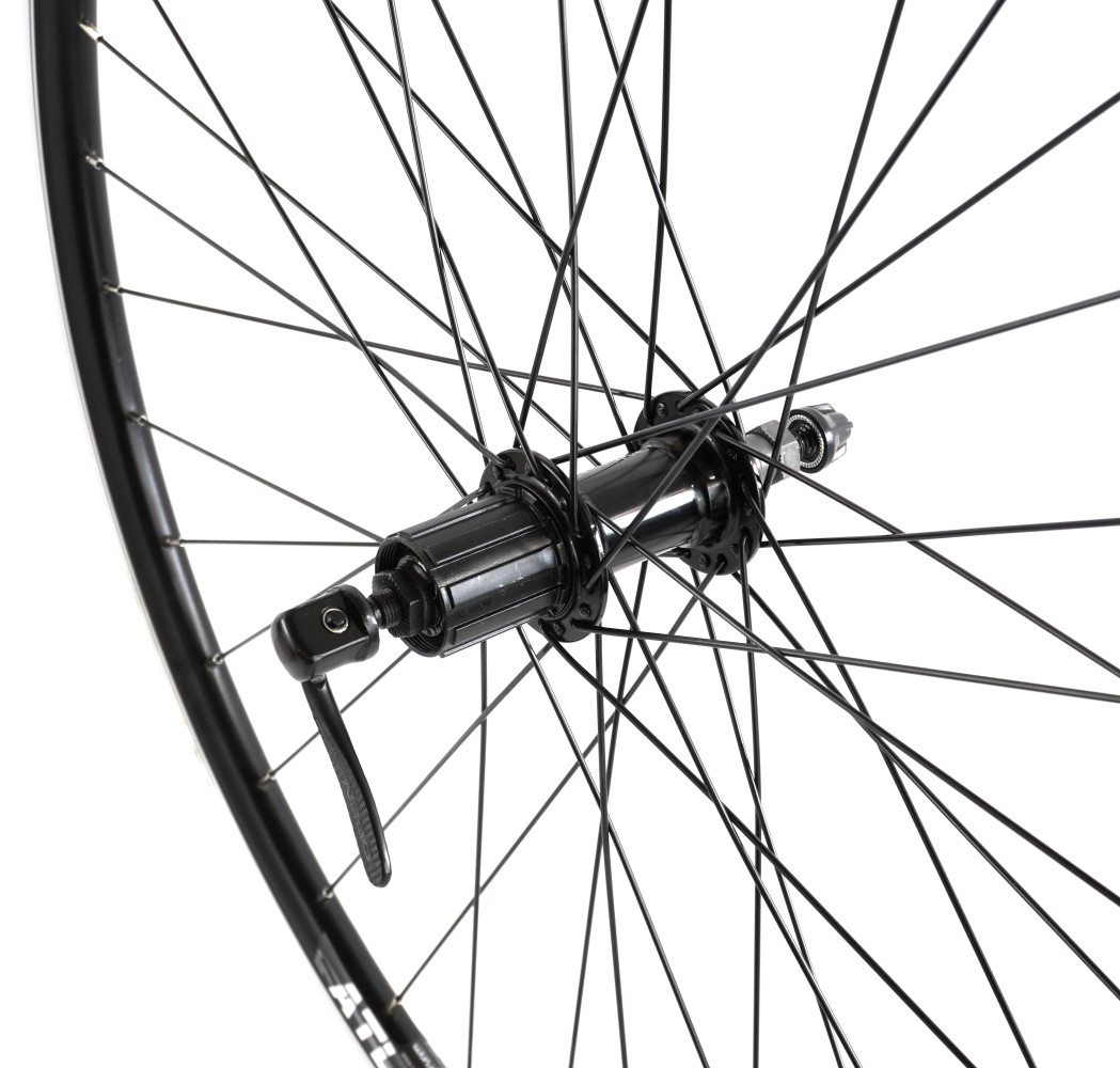 Roata Spate Bicicleta Cerurim 28 Inch, 32H, Negru Ultimate FactoryBikes