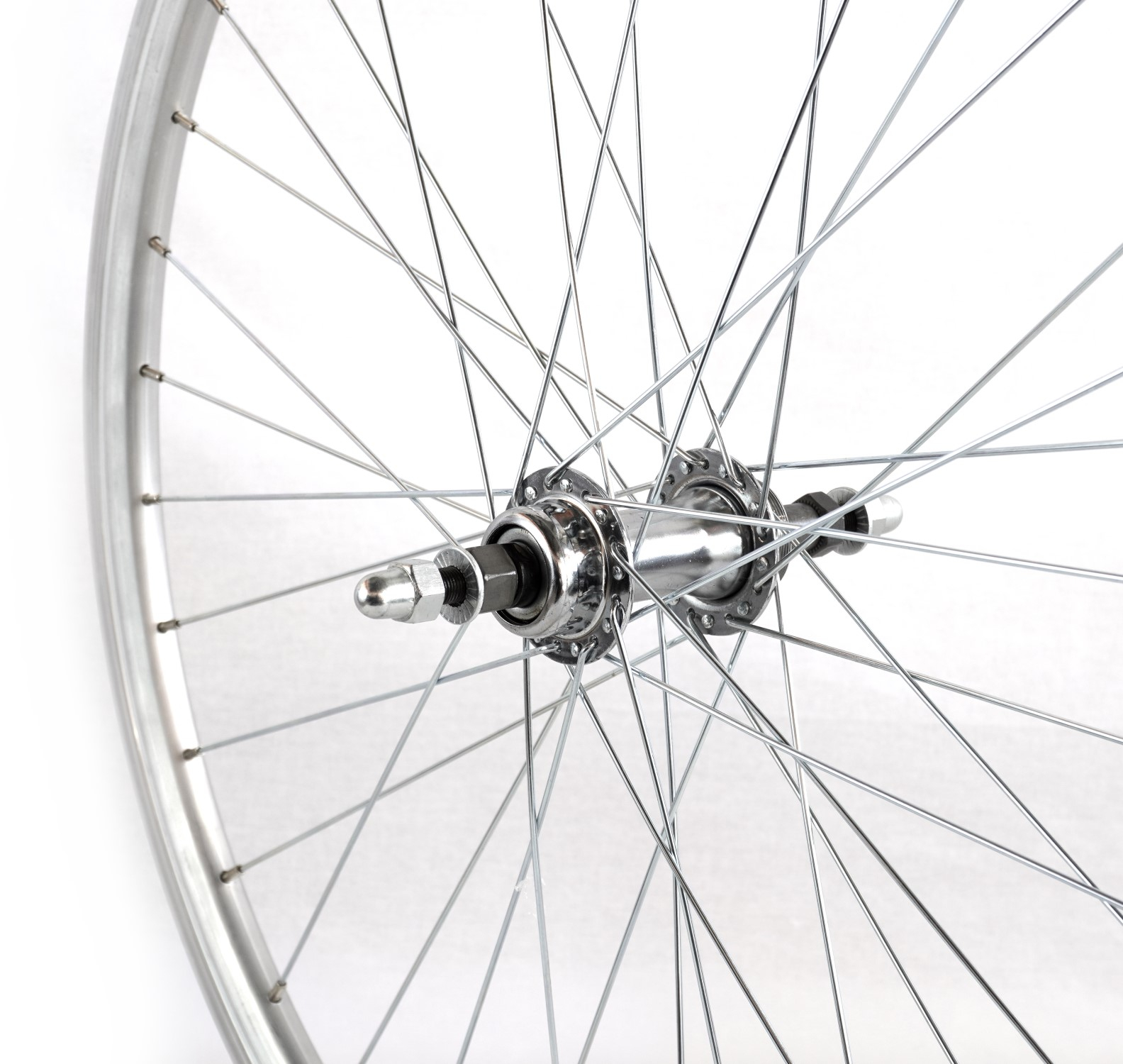 Roata Spate Bicicleta Cerurim - 26 Inch, 36H, 559 x 18, Argintiu Ultimate FactoryBikes