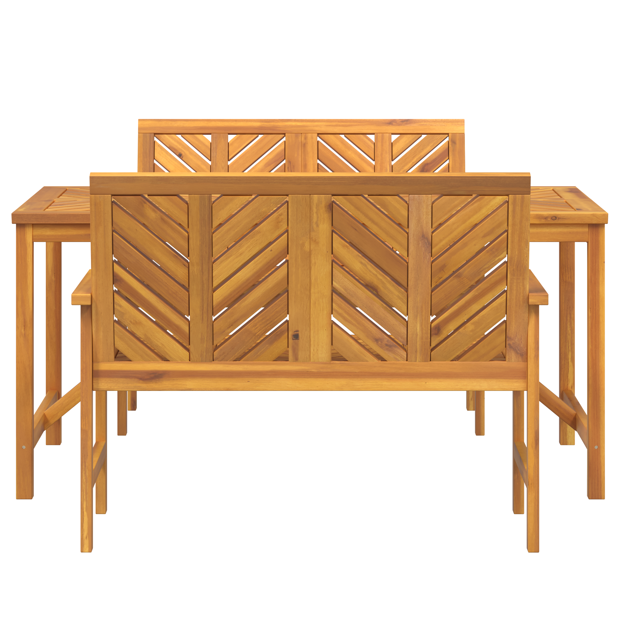 Set mese grădină 3 piese lemn masiv acacia GartenMobel Dekor