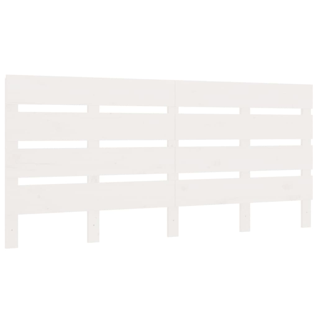 Cadru de pat Small Double, alb, 120x190 cm, lemn masiv pin GartenMobel Dekor