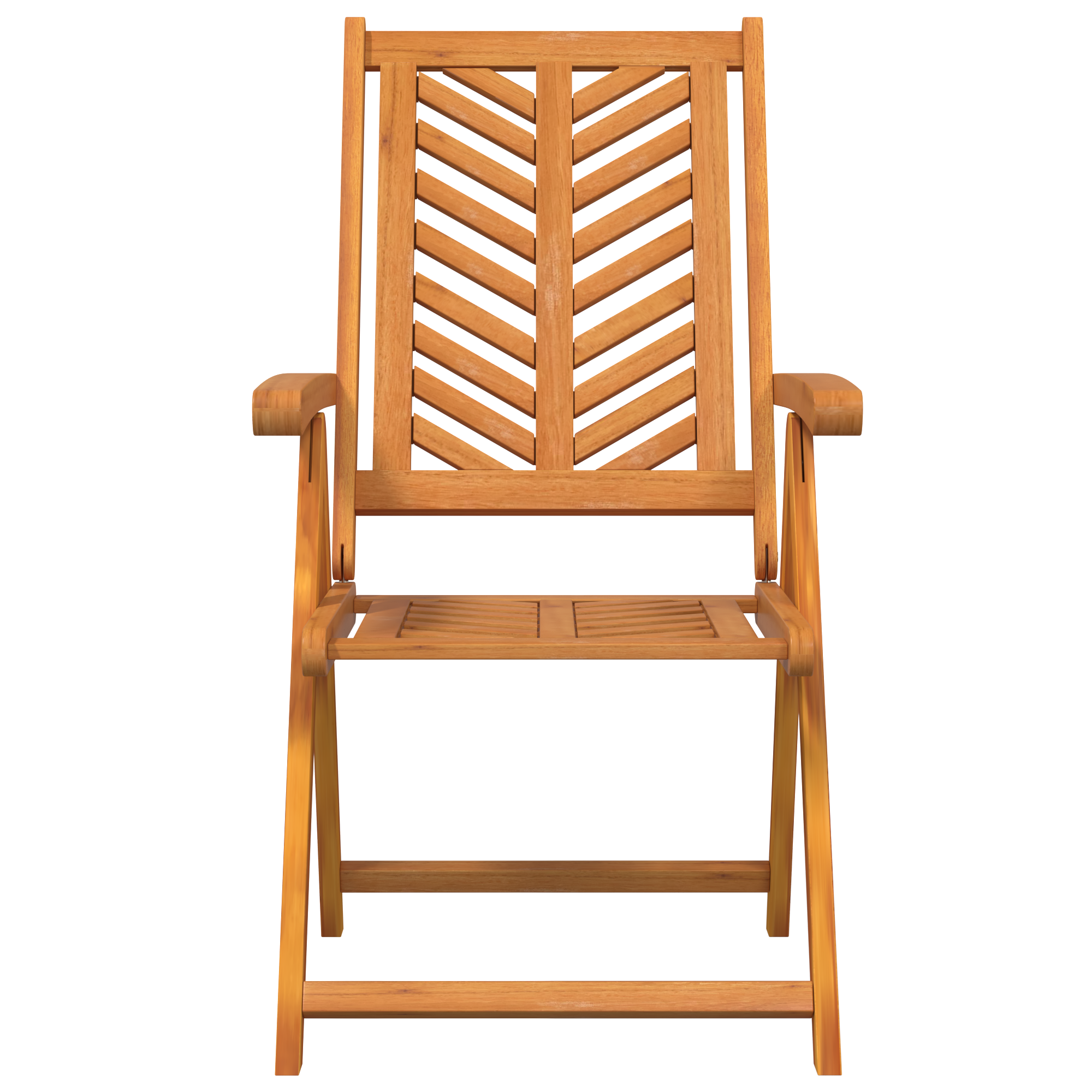 Scaune de Grădină Reclinabile 4 pcs Lemn Solid de Acacia GartenMobel Dekor