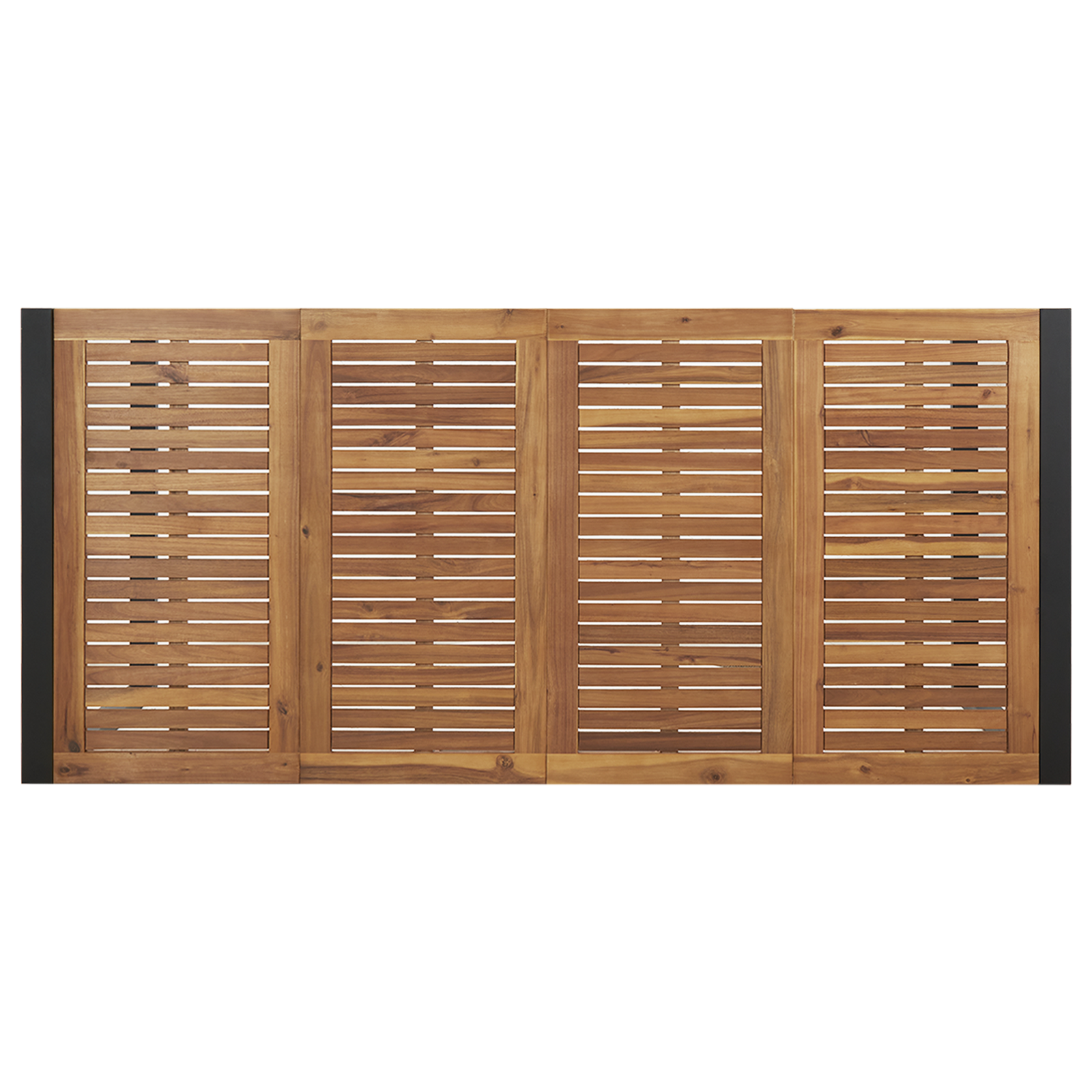 Set de Dining cu 5 Piese din Lemn Masiv de Acacia și Metal GartenMobel Dekor