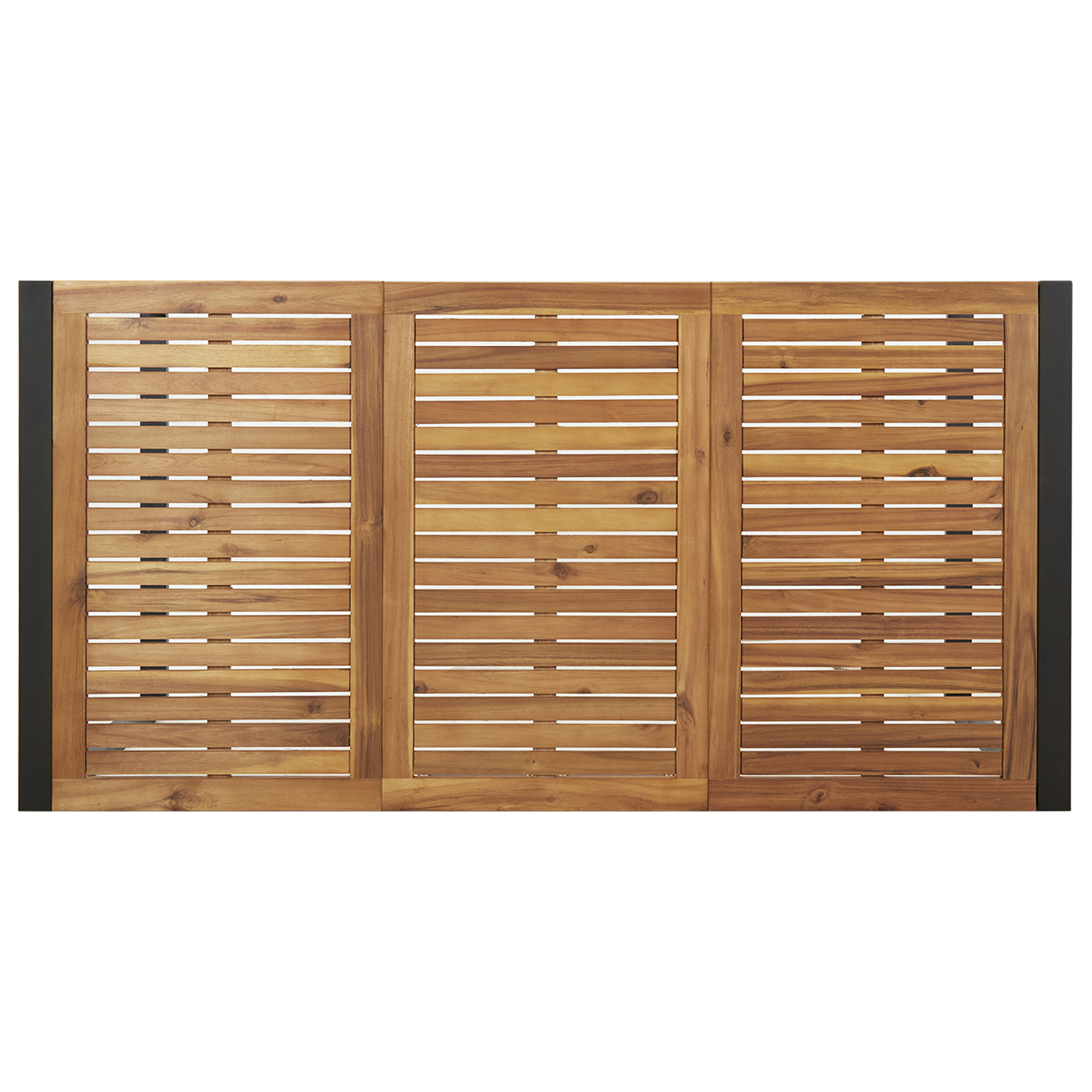 Set de dining pentru grădină cu 7 piese din lemn masiv de acacia și metal GartenMobel Dekor