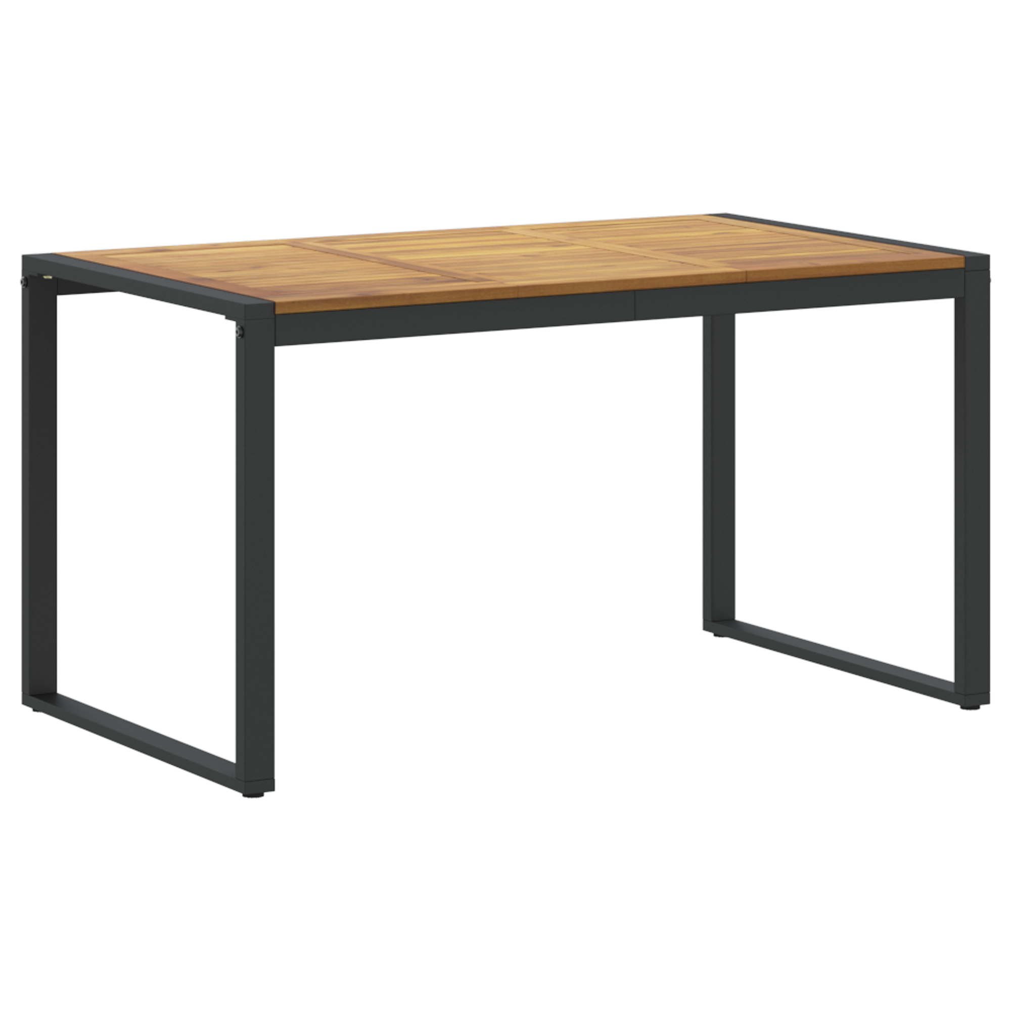 Set de dining pentru grădină cu 7 piese din lemn masiv de acacia și metal GartenMobel Dekor