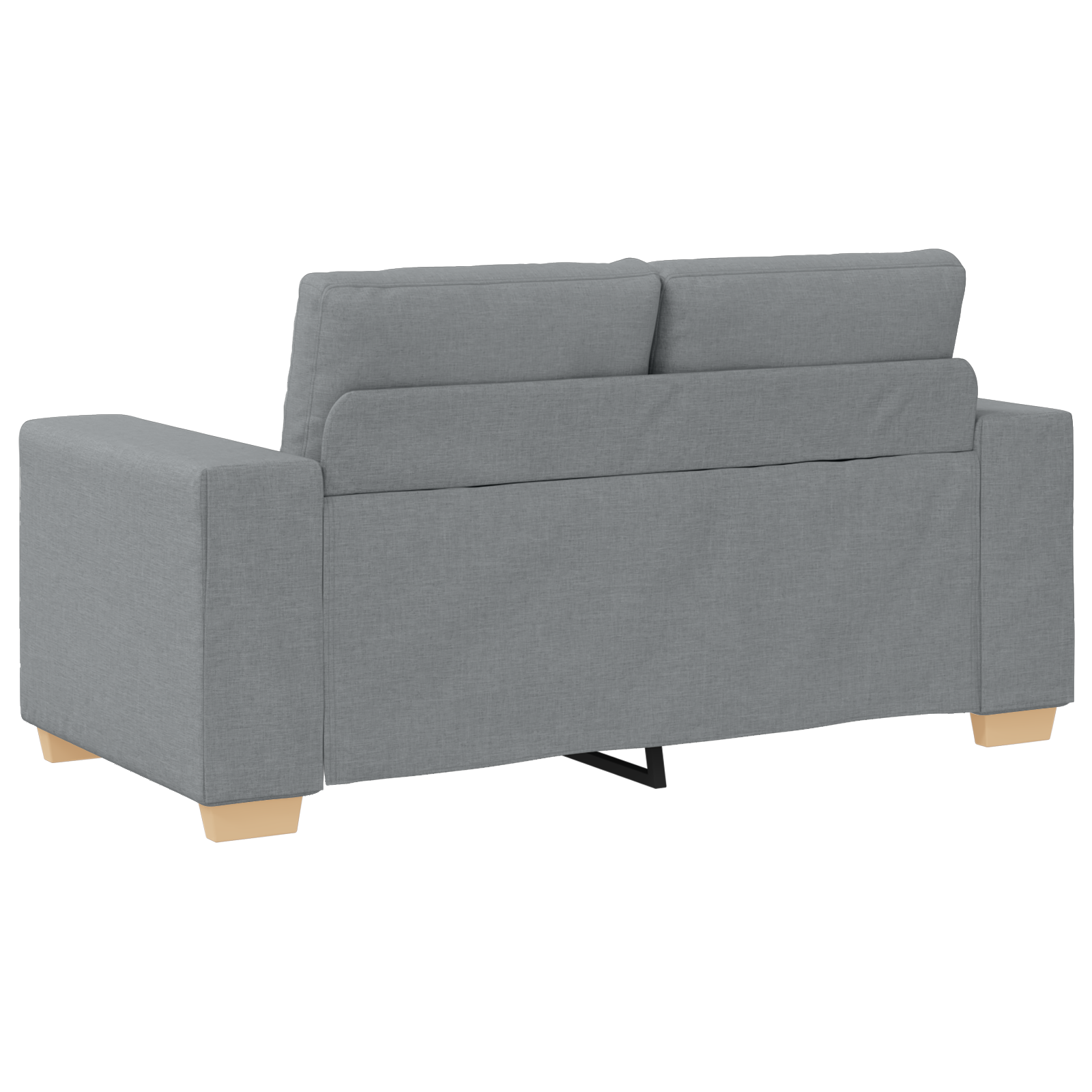 Set canapea, 3 piese, perne gri deschis, textil GartenMobel Dekor