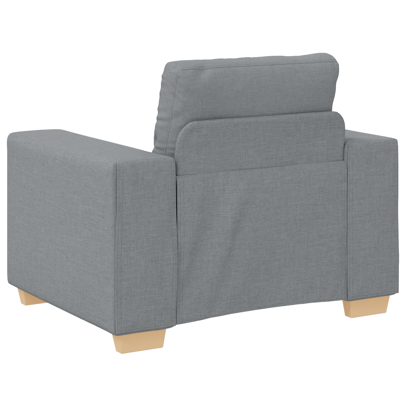 Set canapea, 3 piese, perne gri deschis, textil GartenMobel Dekor