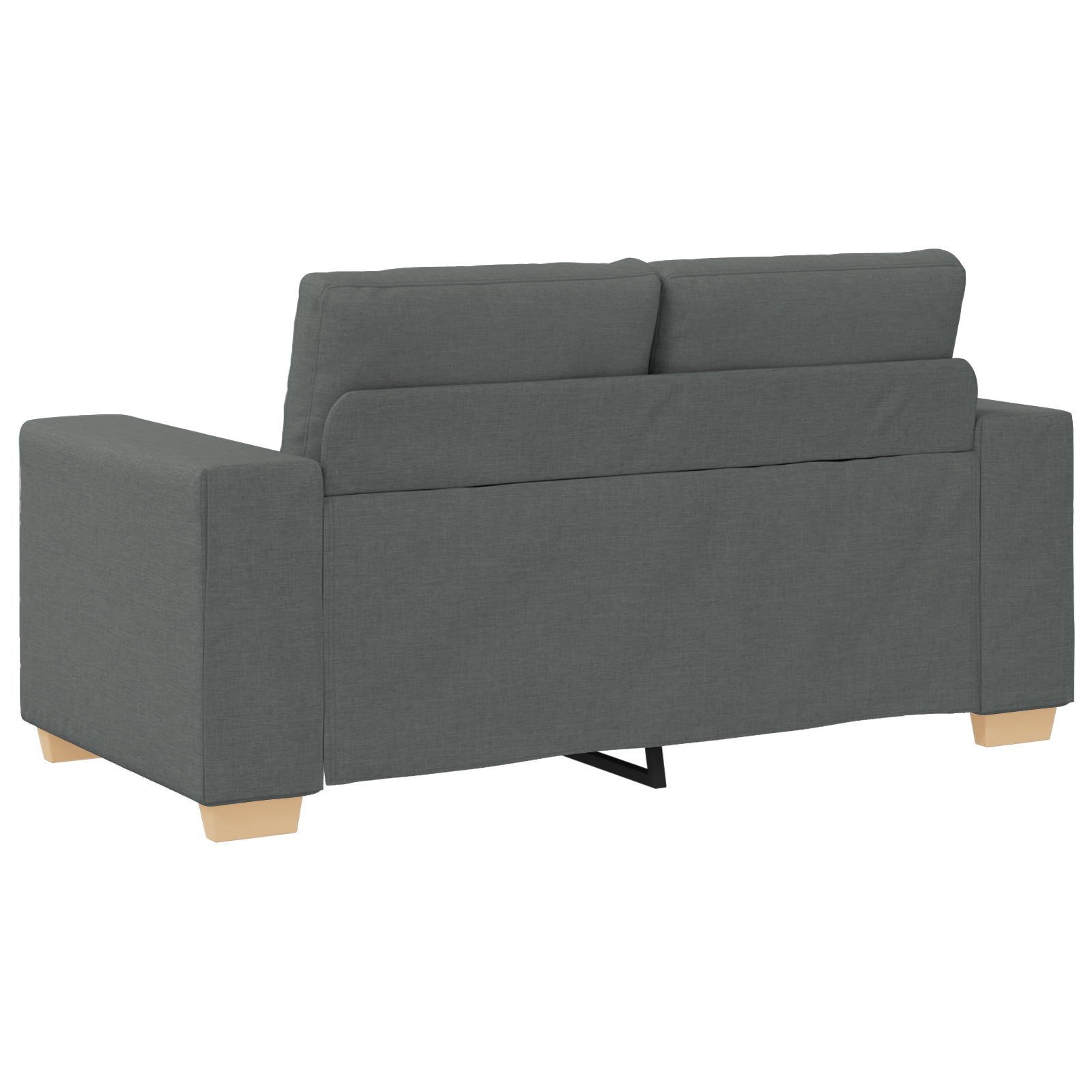 Set canapea, 3 piese, perne gri închis, textil GartenMobel Dekor
