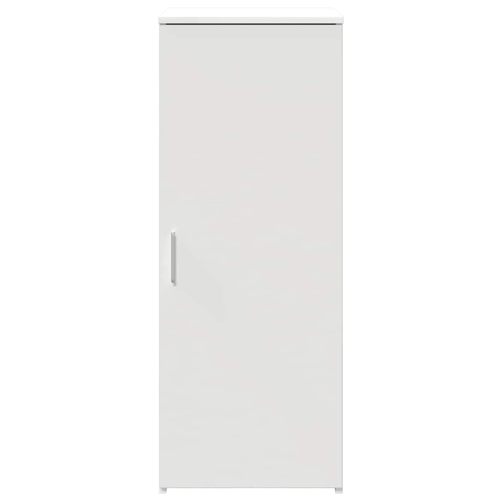 Dulap de depozitare alb 40x45x103,5 cm din lemn prelucrat GartenMobel Dekor