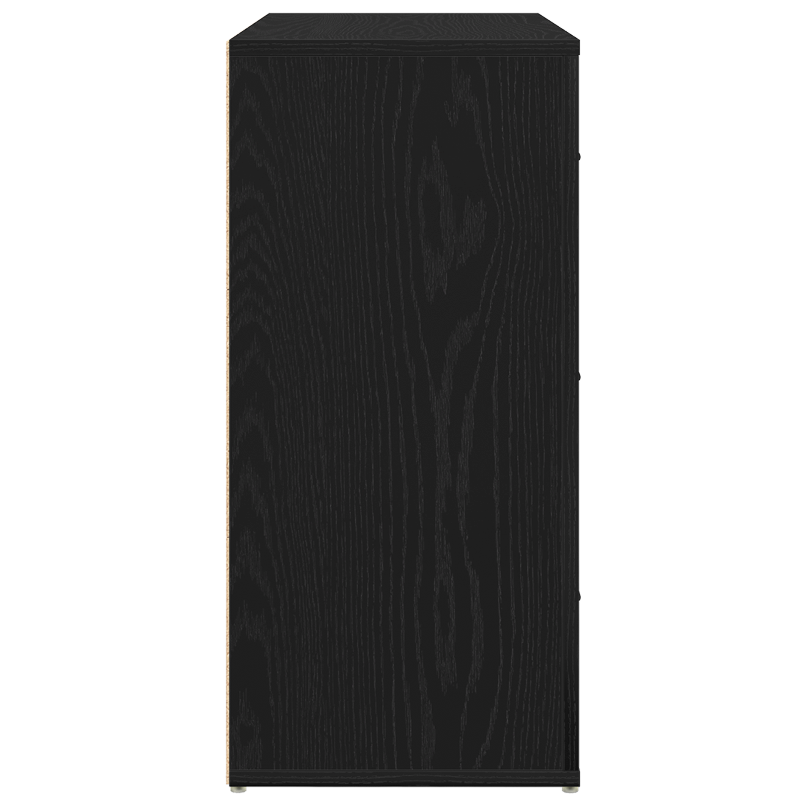 Dulap, stejar negru, 33x80x70 cm, lemn prelucrat GartenMobel Dekor