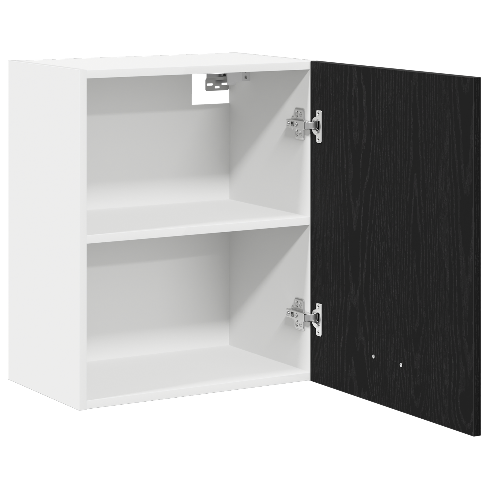 Dulapuri Suspendate - 2 Pachete - Stejar Negru, 100x31x60 cm - Fabricate din Lemn Prelucrat GartenMobel Dekor
