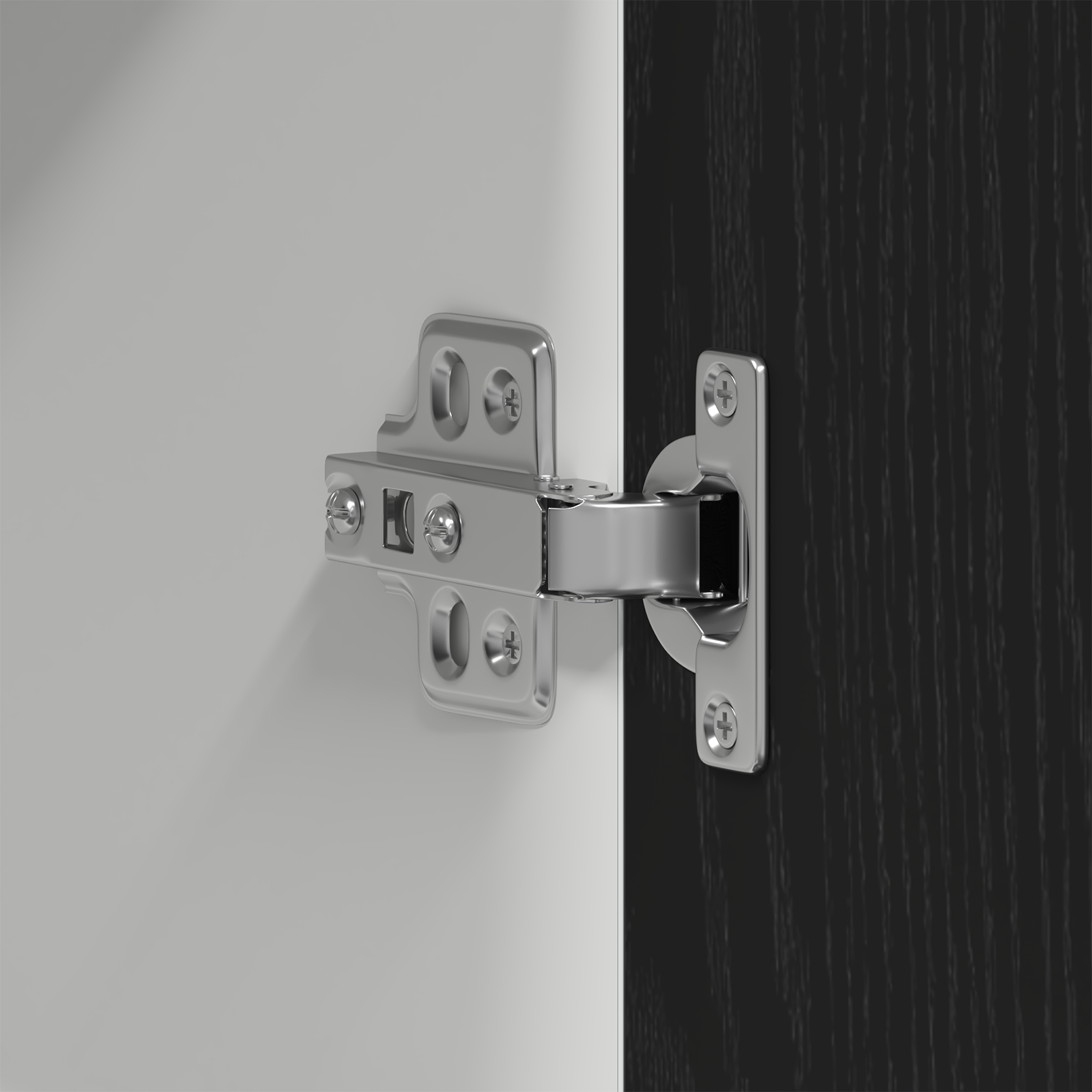 Dulap suspendat  din stejar negru - 80x31x60 cm - Fabricat din lemn prelucrat GartenMobel Dekor