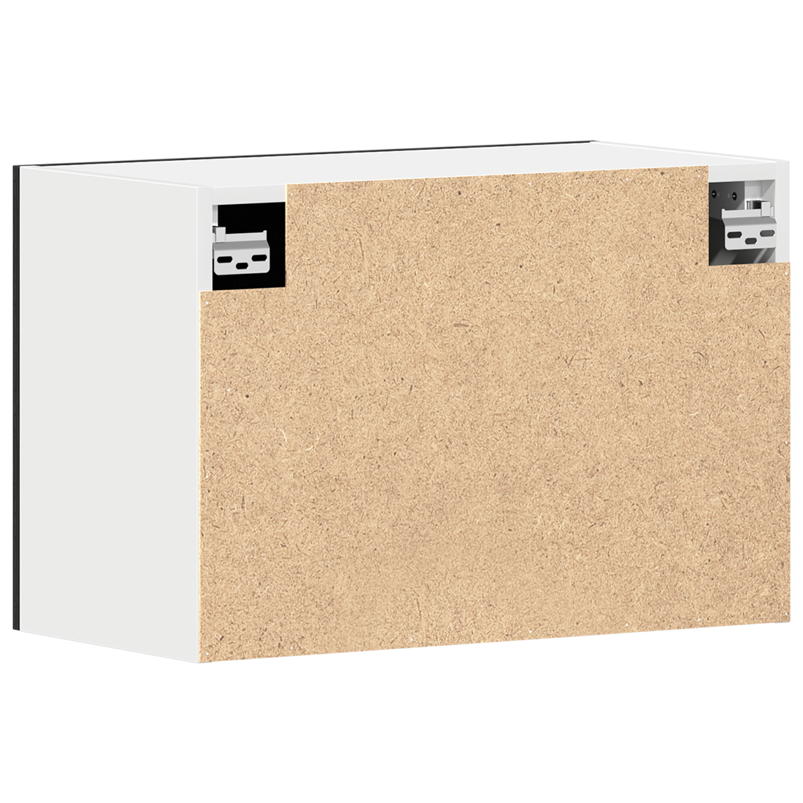 Dulap suspendat  în stejar negru - 60x31x60 cm, Fabricat din lemn prelucrat GartenMobel Dekor