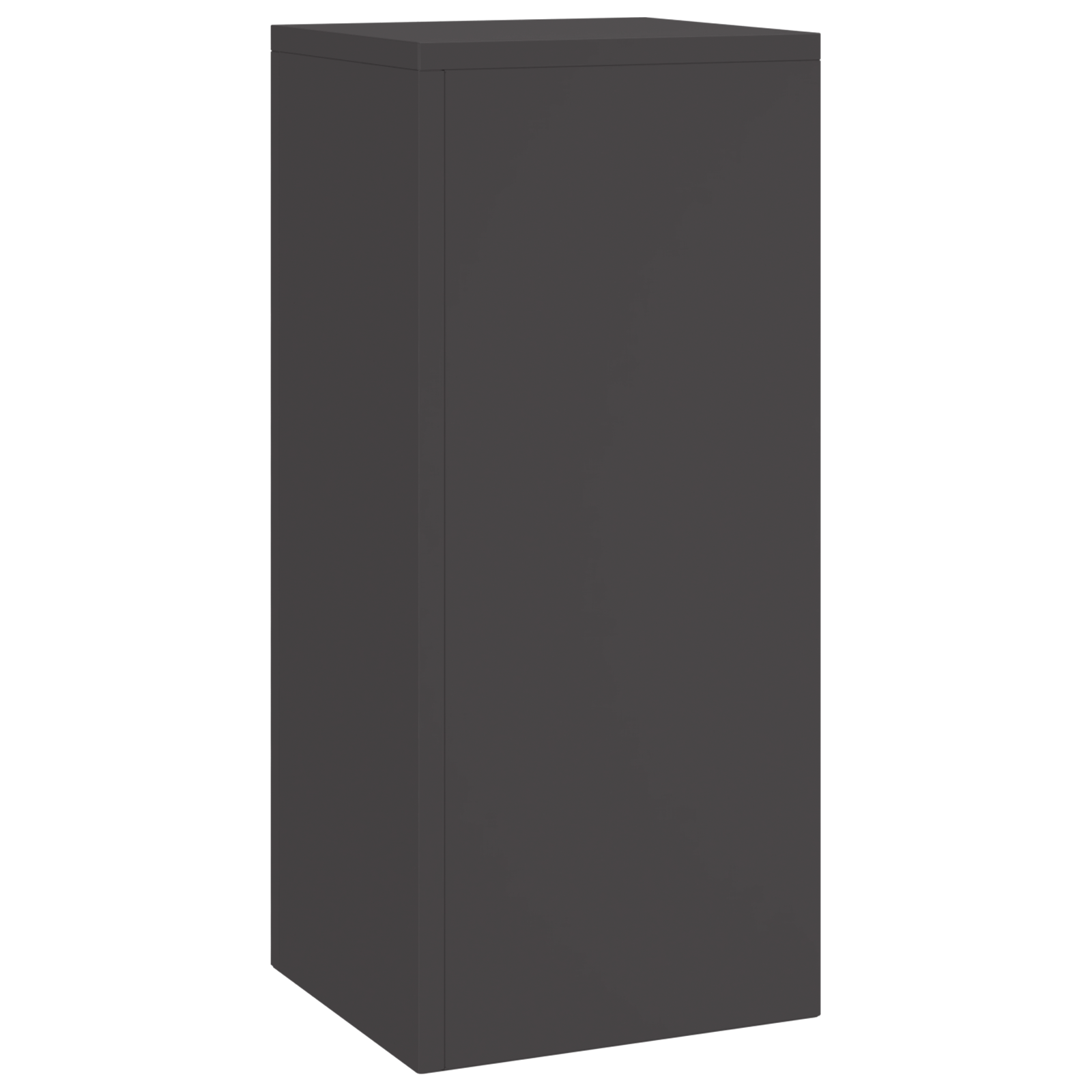 Suporturi plante pilon, exterior, 3 buc., negru, oțel GartenMobel Dekor
