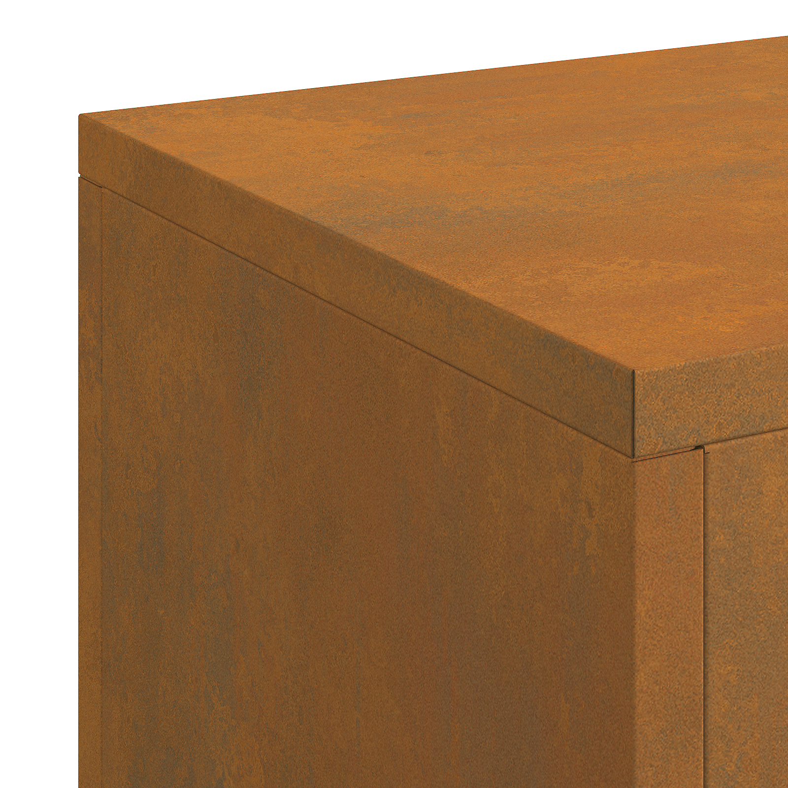 Suporturi plante pilon, exterior, 3 buc., oțel corten GartenMobel Dekor