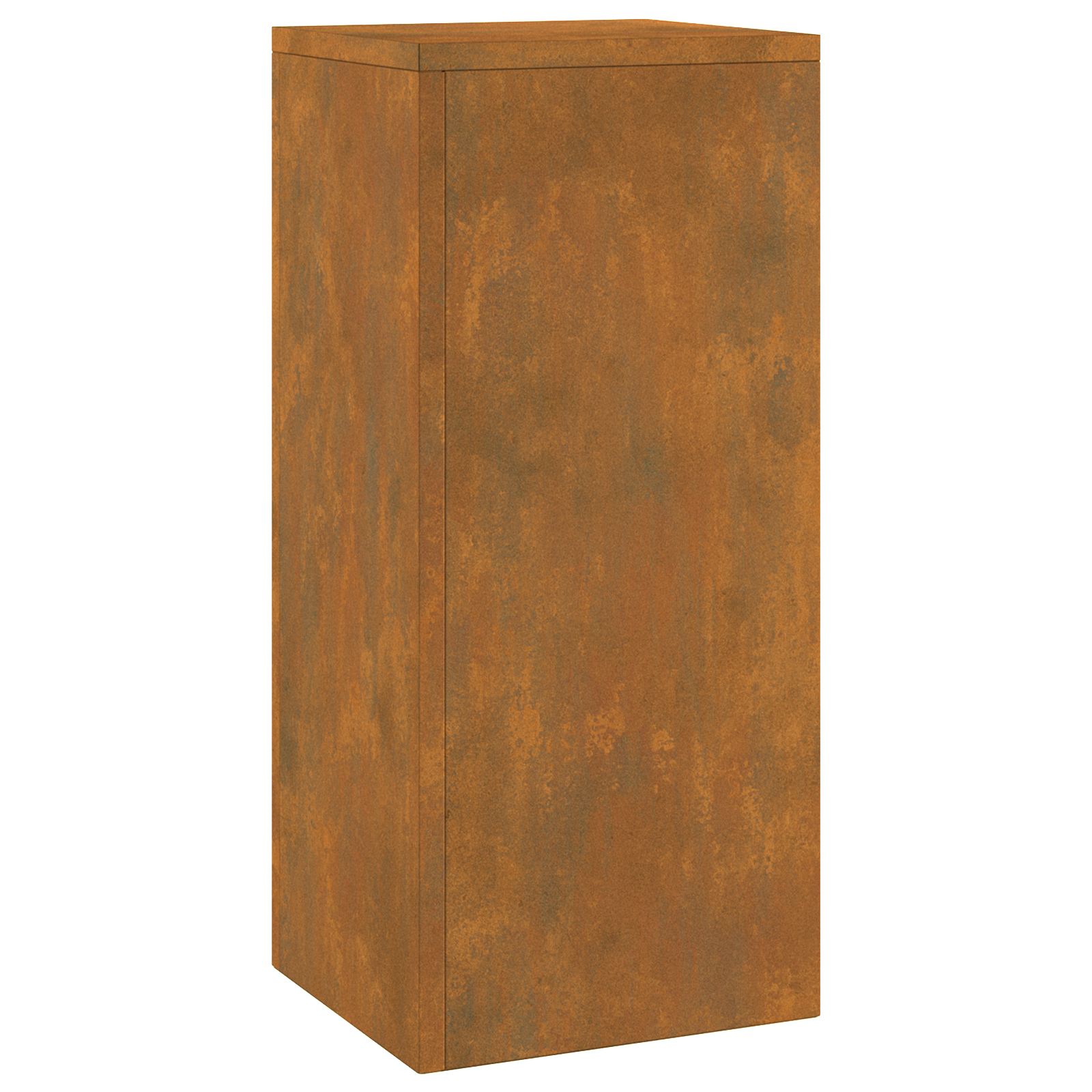 Suporturi plante pilon exterior 2 buc. 24x24x55 cm oțel corten GartenMobel Dekor
