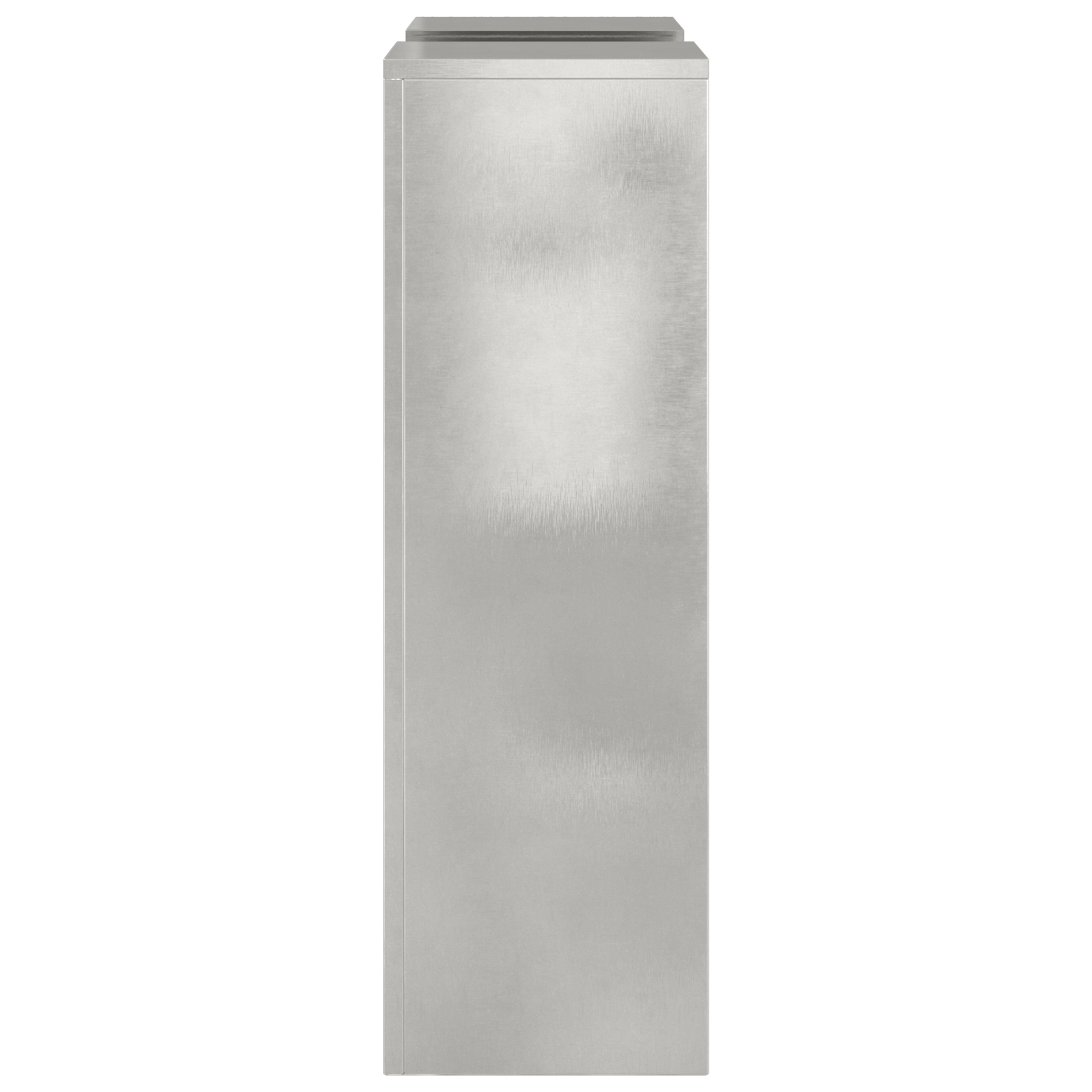 Suporturi plante pilon exterior 2 buc. 24x24x75 cm oțel inox. GartenMobel Dekor