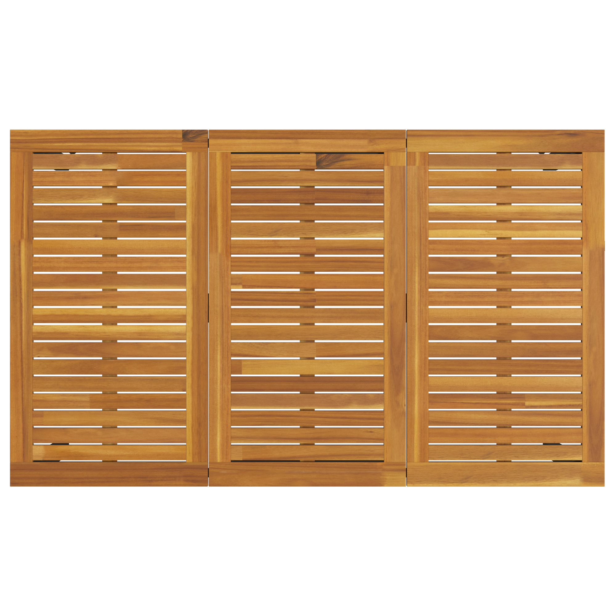 Set de dining pentru grădină , 7 piese, din lemn solid de acacia și metal GartenMobel Dekor