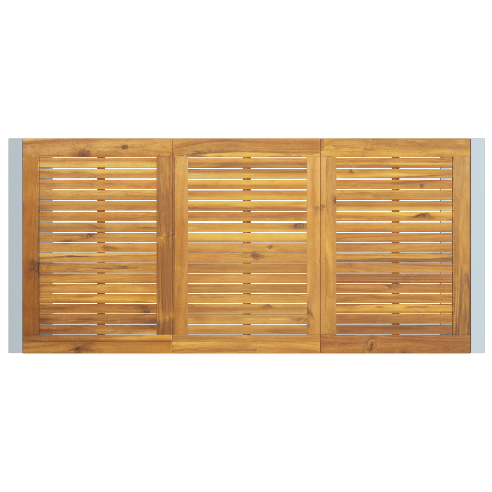 Set de dining pentru grădină 5 piese din lemn masiv de acacia și metal GartenMobel Dekor