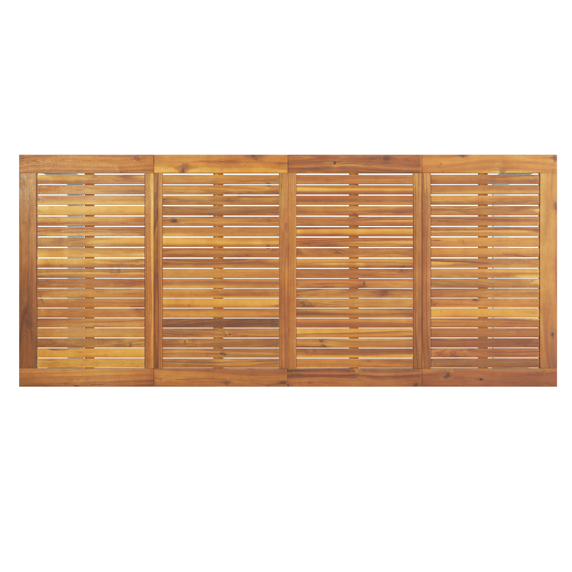 Set de dining pentru grădină din 7 piese din lemn solid de acacia și metal GartenMobel Dekor