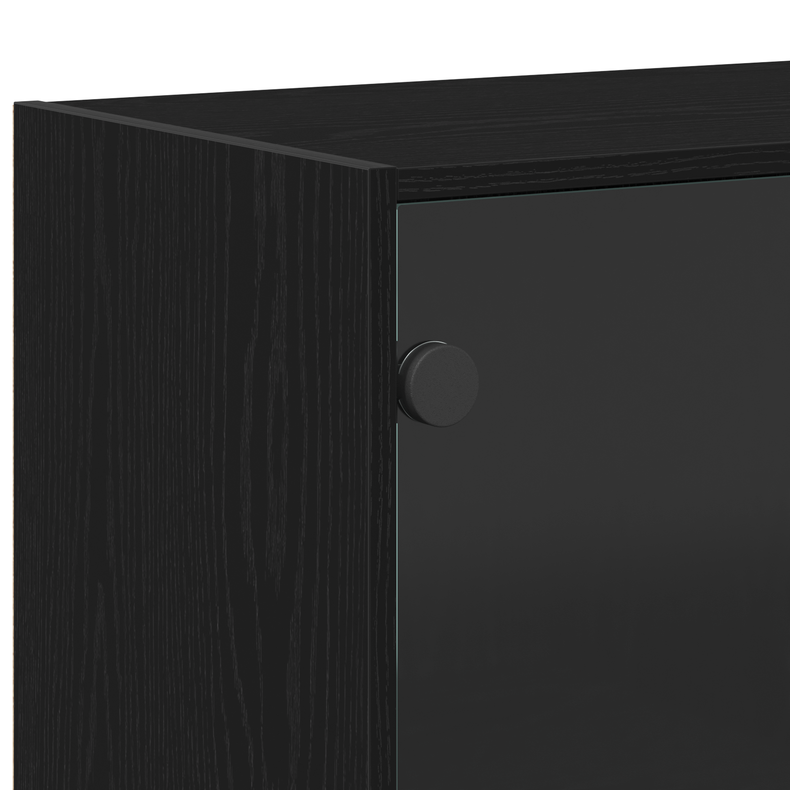 Dulap, stejar negru, 102x37x75,5 cm, lemn prelucrat GartenMobel Dekor