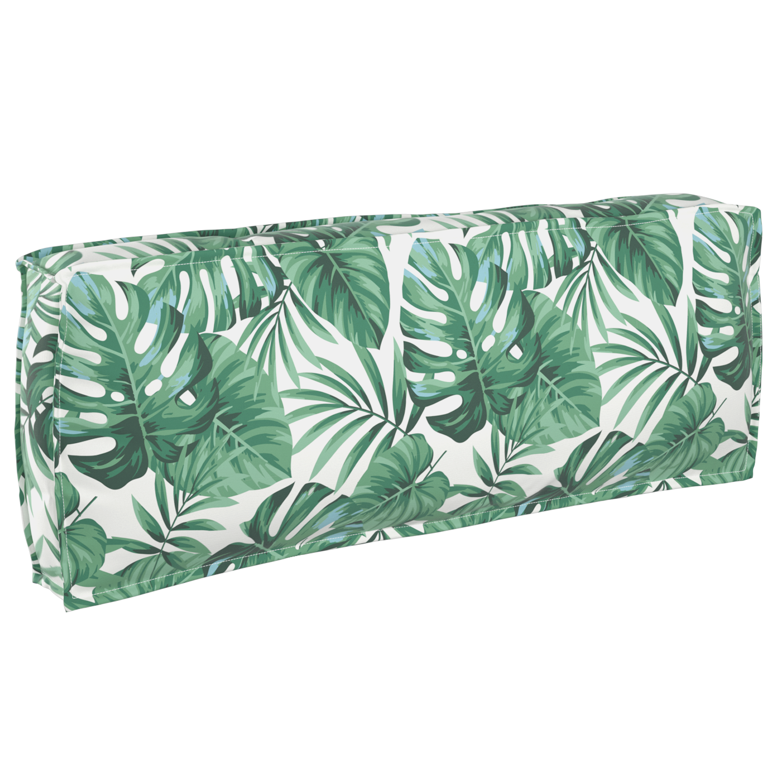 Set de perne pentru palet, 2 piese, model cu frunze, țesătură Oxford GartenMobel Dekor